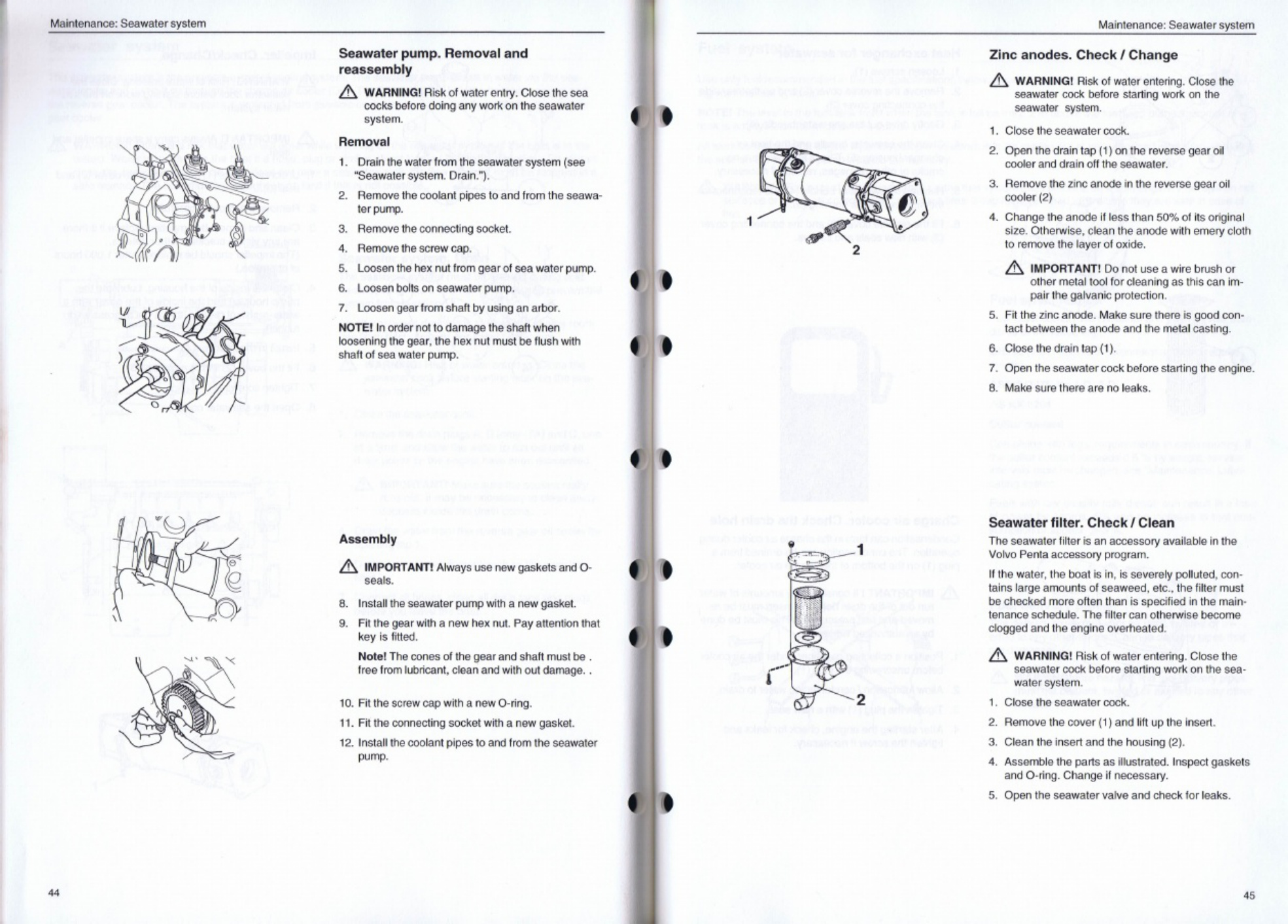 Sample 2 of Volvo CE D5A Heavy Duty Diesel Engine Technical Manual [PDF]