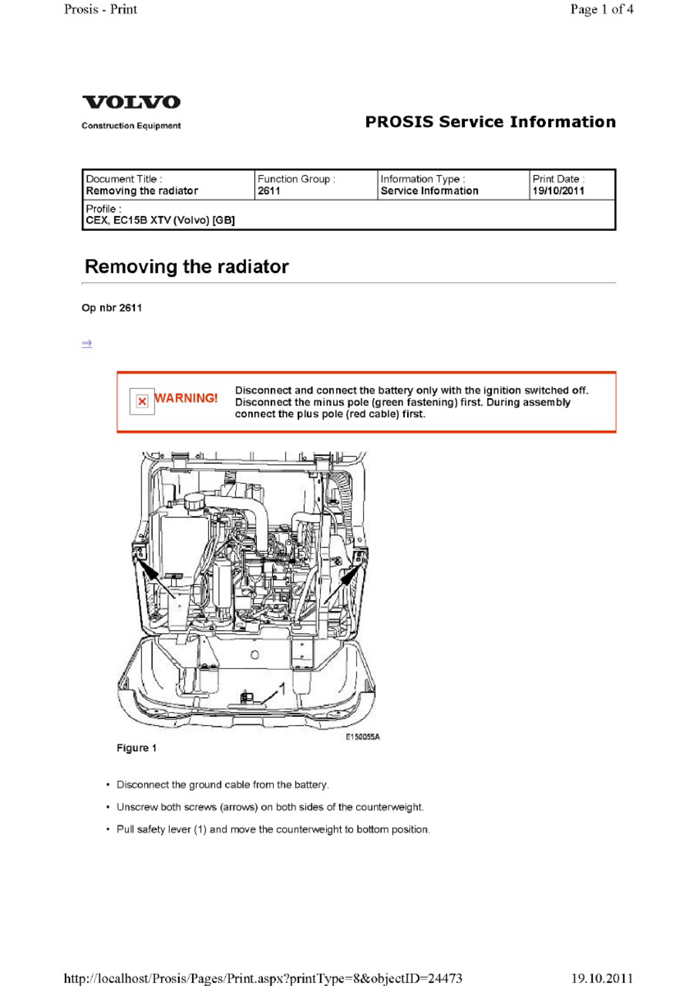 Sample 5 of Volvo CE EC15B Technical Manual [PDF]