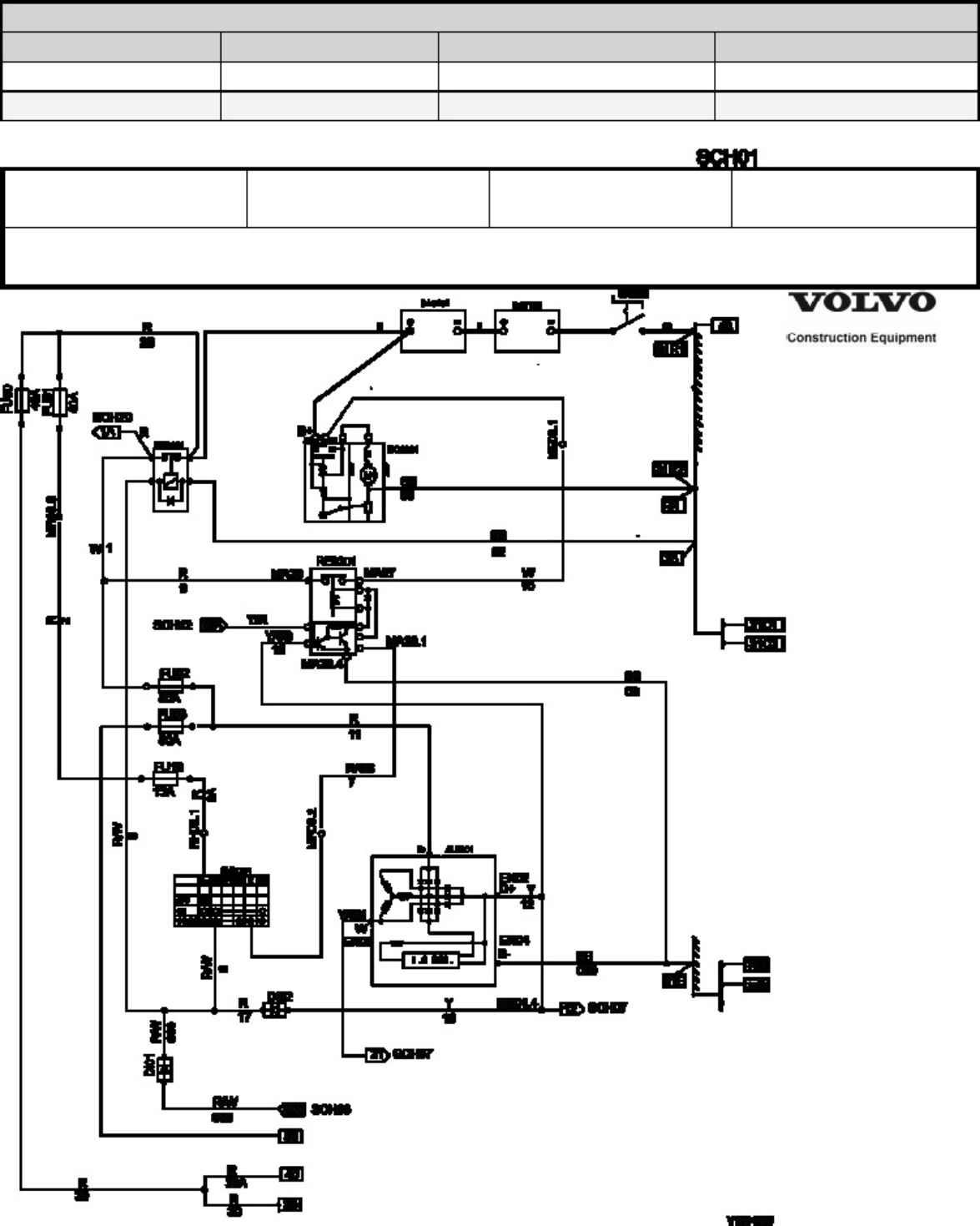 Sample 4 of Volvo CE EC210B Complete Electrical Wiring Schematic & System Diagram [PDF]