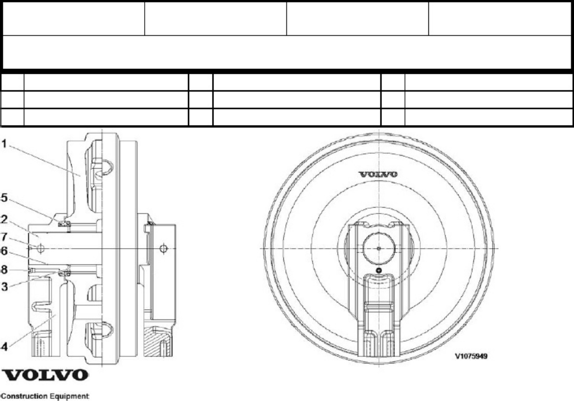 Sample 7 of Volvo CE EC460C Hydraulic Excavator Workshop Service Manual [PDF]
