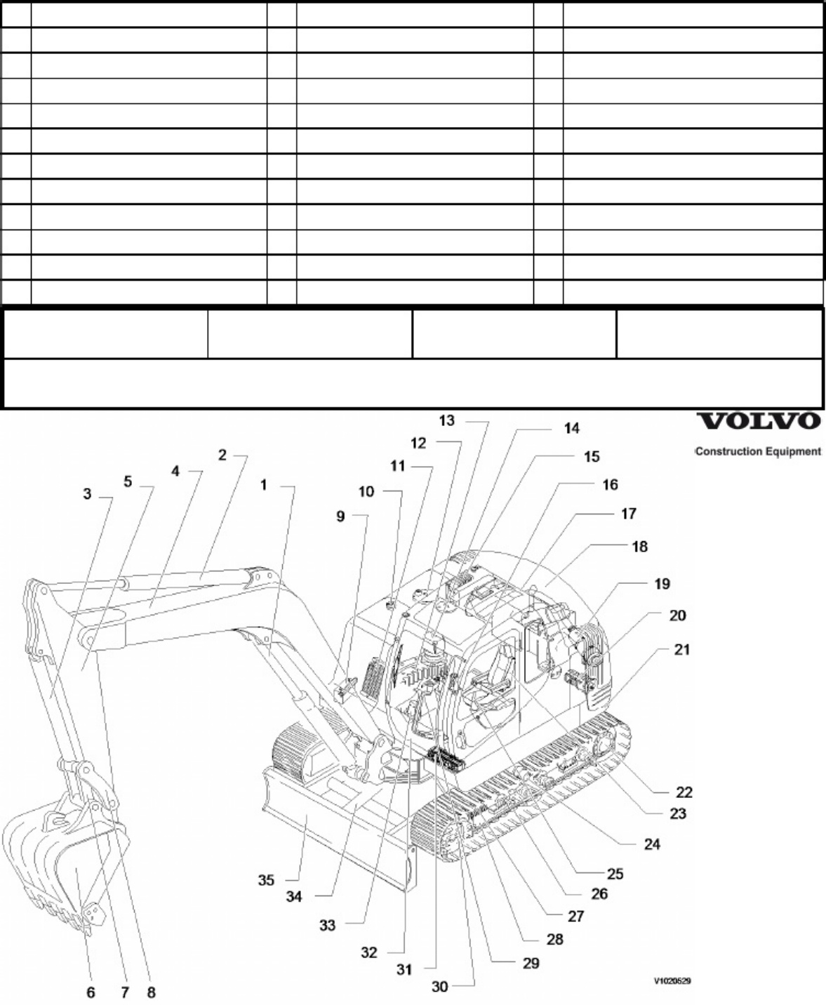 Volvo CE EC55B Workshop Service Manual [PDF] cover