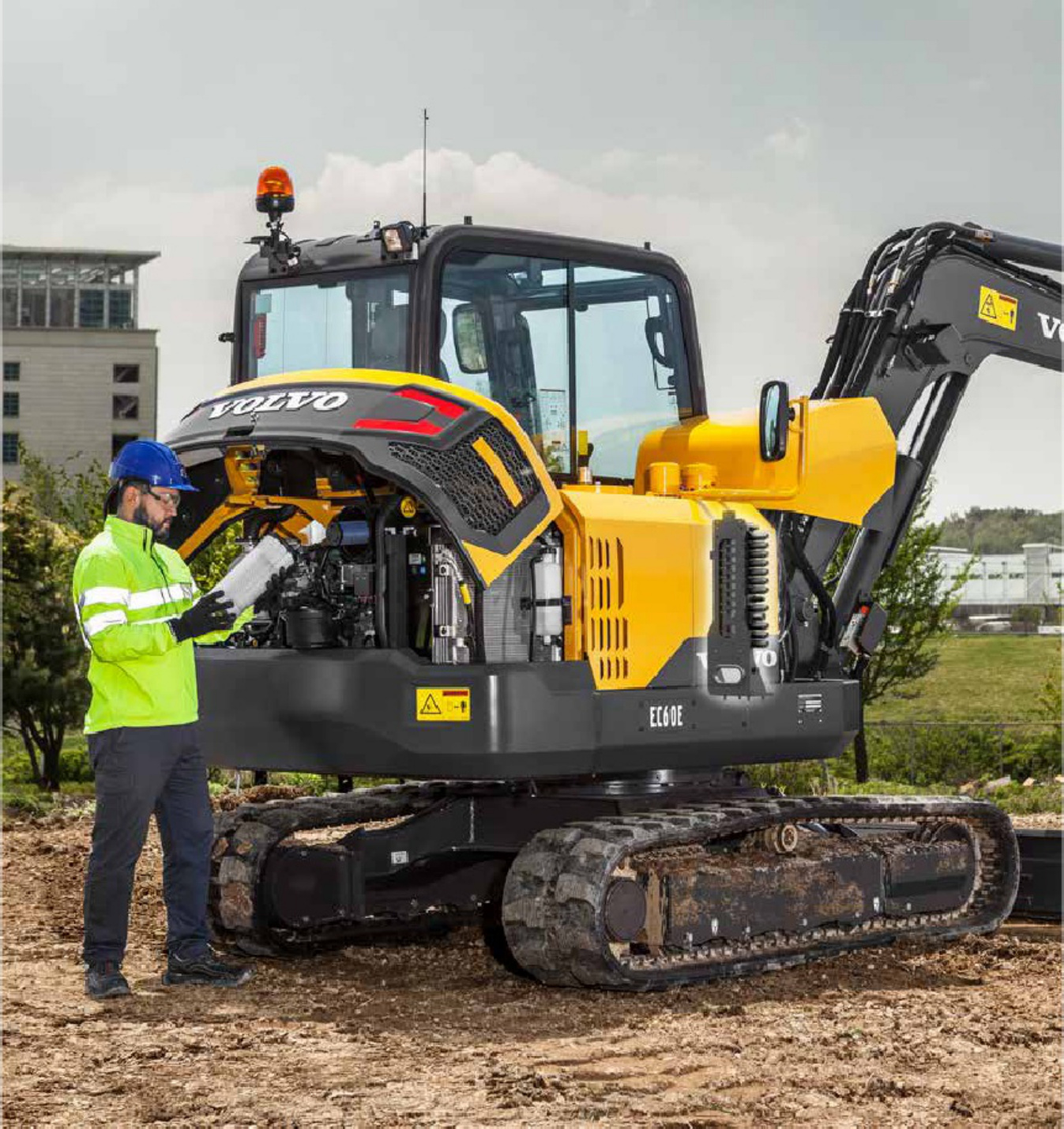Sample 6 of Volvo CE EC60E Hydraulic Excavator Technical Manual [PDF]