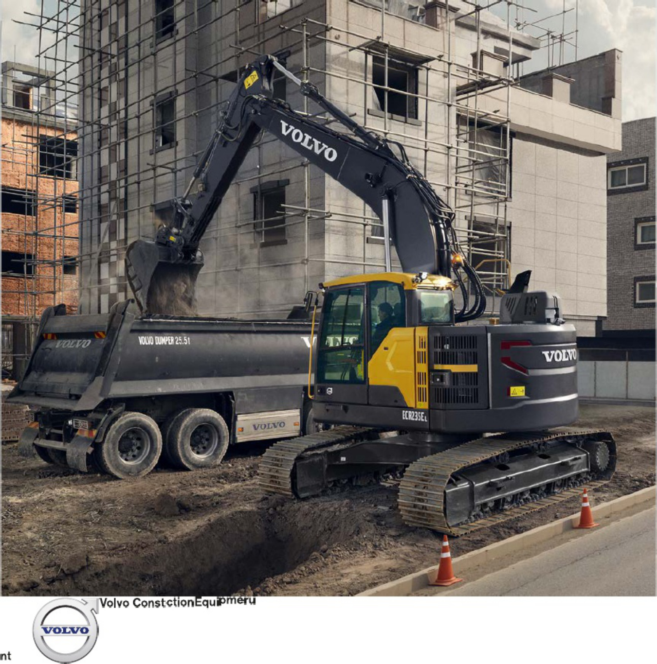 Sample 3 of Volvo CE ECR145E_ECR235E Excavator Specs Technical Manual [PDF]