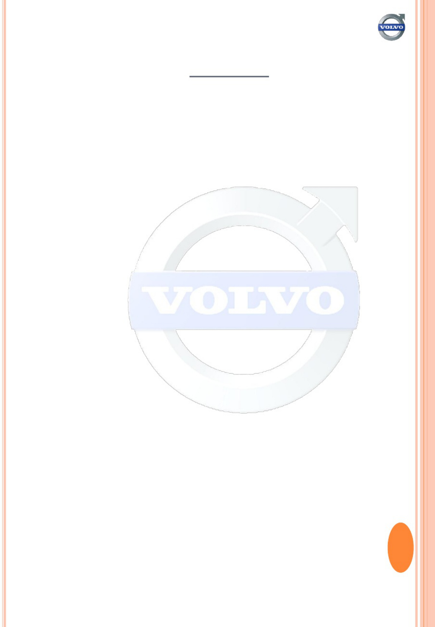 Sample 5 of Volvo CE Excavator Training Report Technical Manual [PDF]