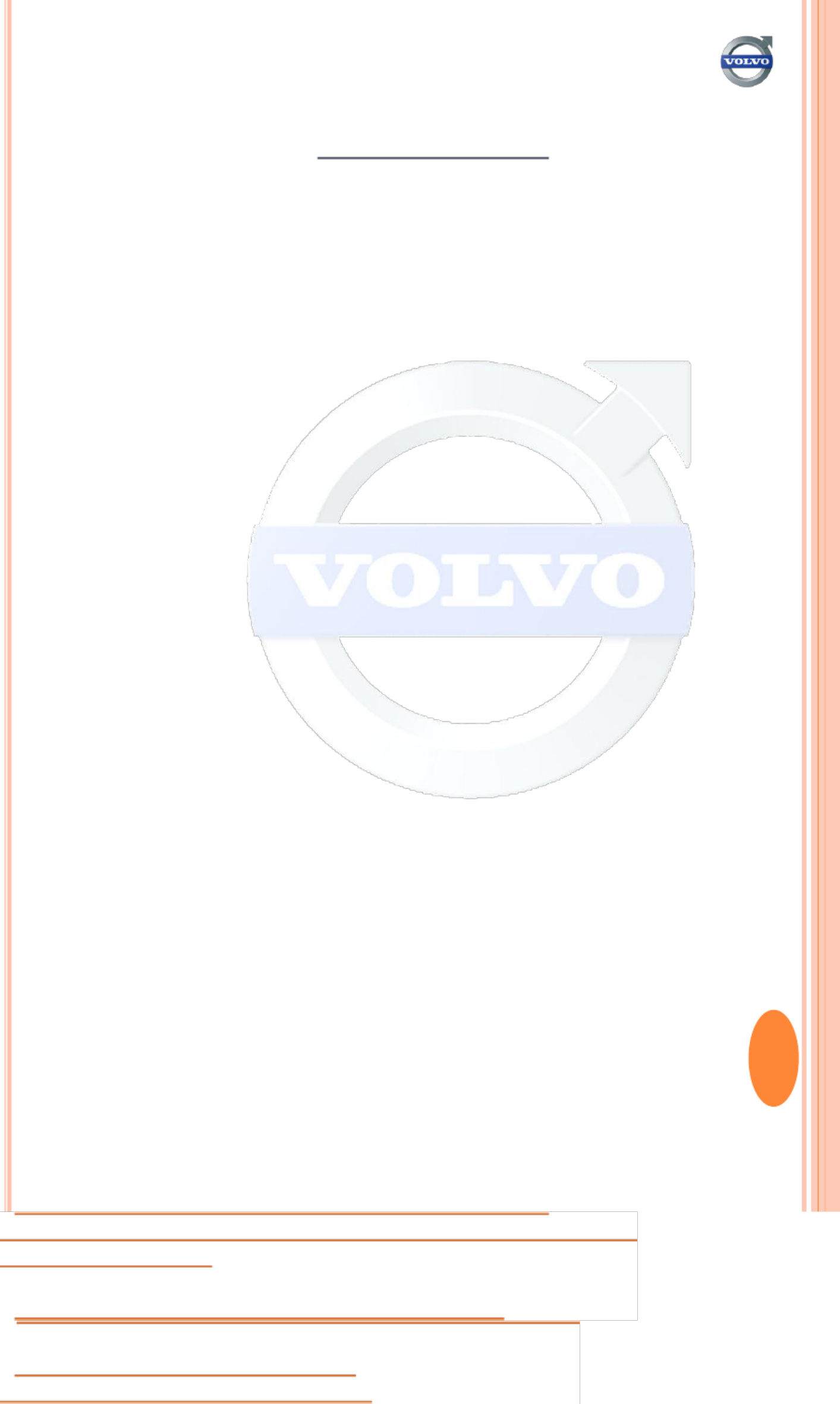 Sample 8 of Volvo CE Excavator Training Report Technical Manual [PDF]