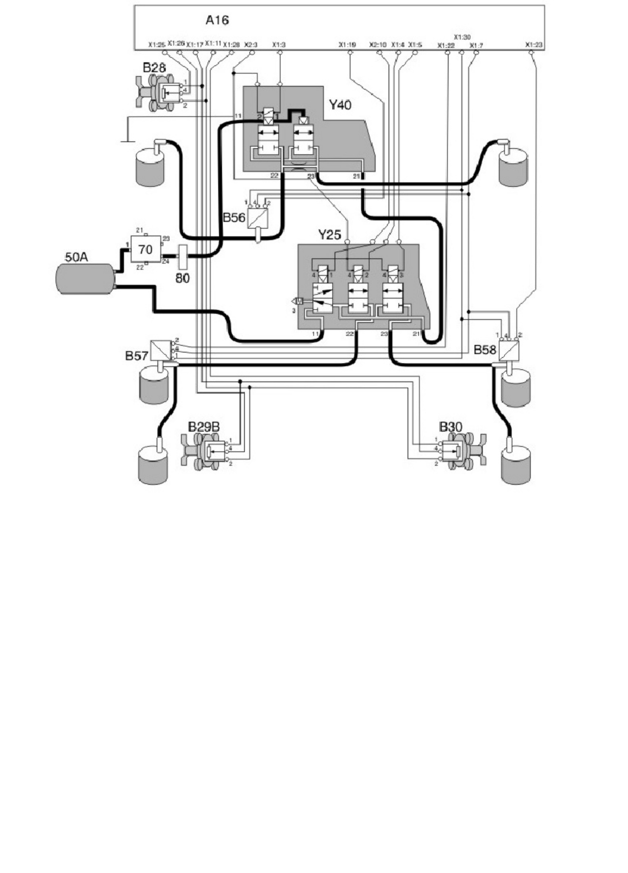 Sample 4 of Volvo CE FH Air Suspension Diagram Technical Manual [PDF]