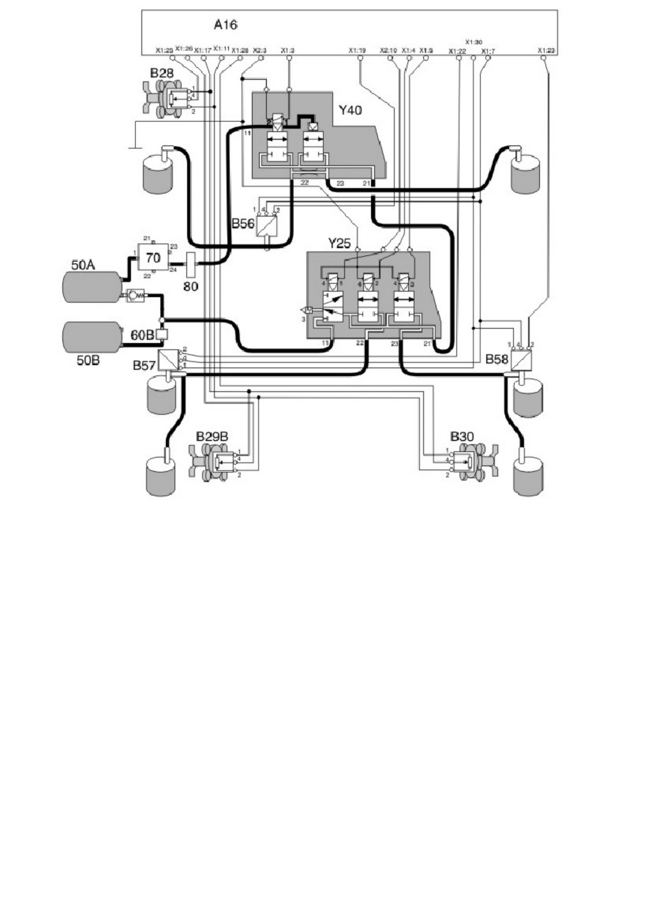 Sample 5 of Volvo CE FH Air Suspension Diagram Technical Manual [PDF]