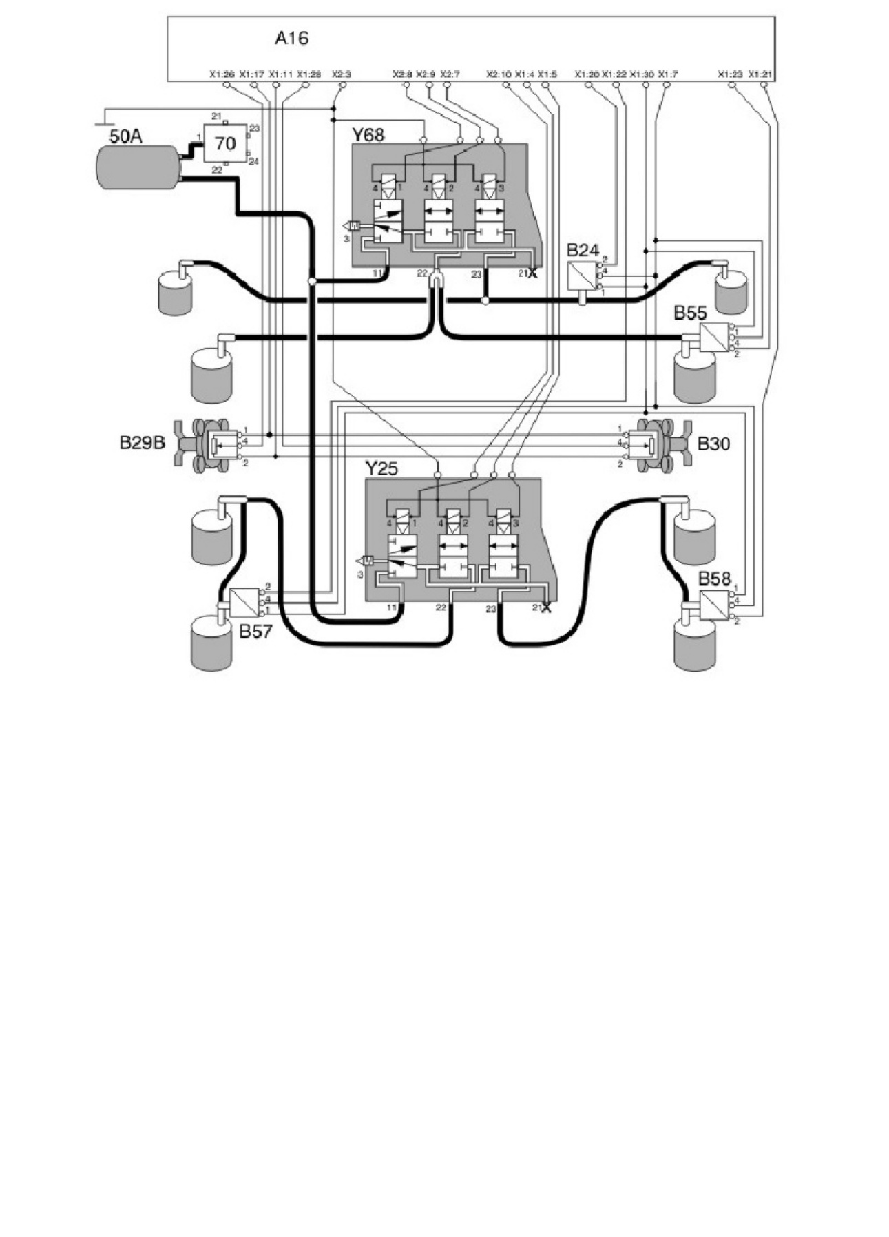 Sample 6 of Volvo CE FH Air Suspension Diagram Technical Manual [PDF]