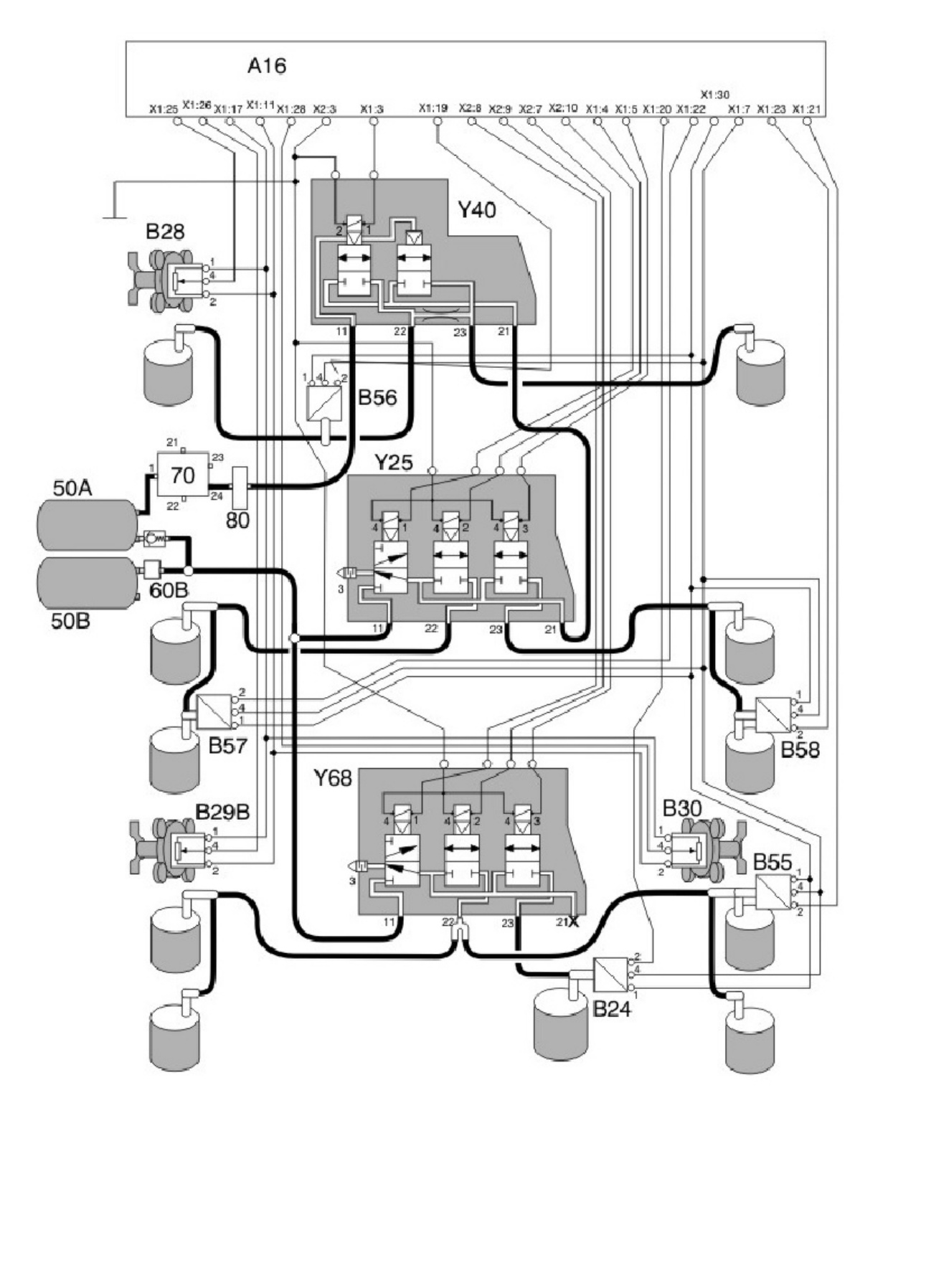 Sample 7 of Volvo CE FH Air Suspension Diagram Technical Manual [PDF]
