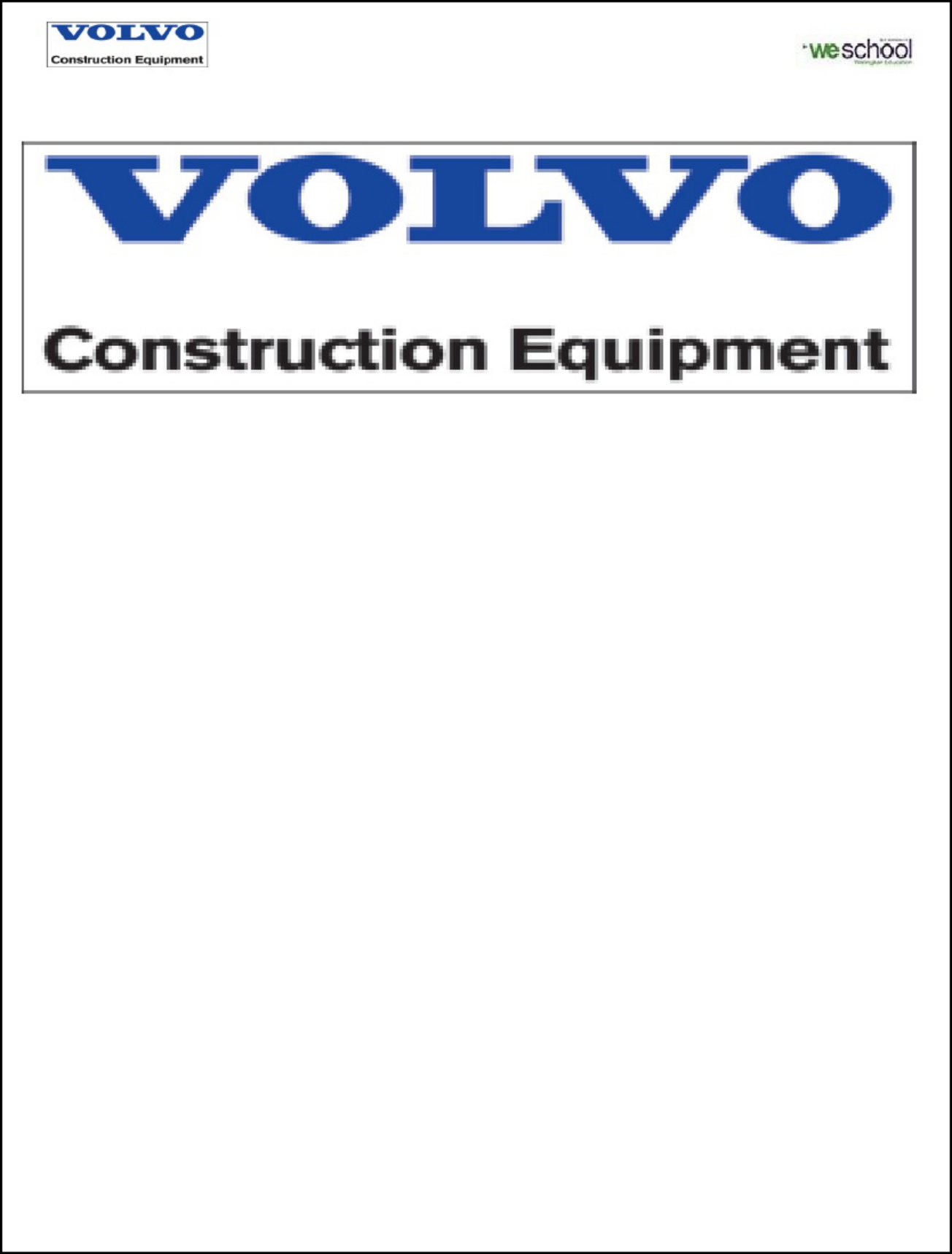 Sample 3 of Volvo CE Internship Project Report_ Resource Technical Manual [PDF]