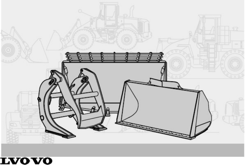 Sample 2 of Volvo CE L120E Loader Attachments Technical Manual [PDF]