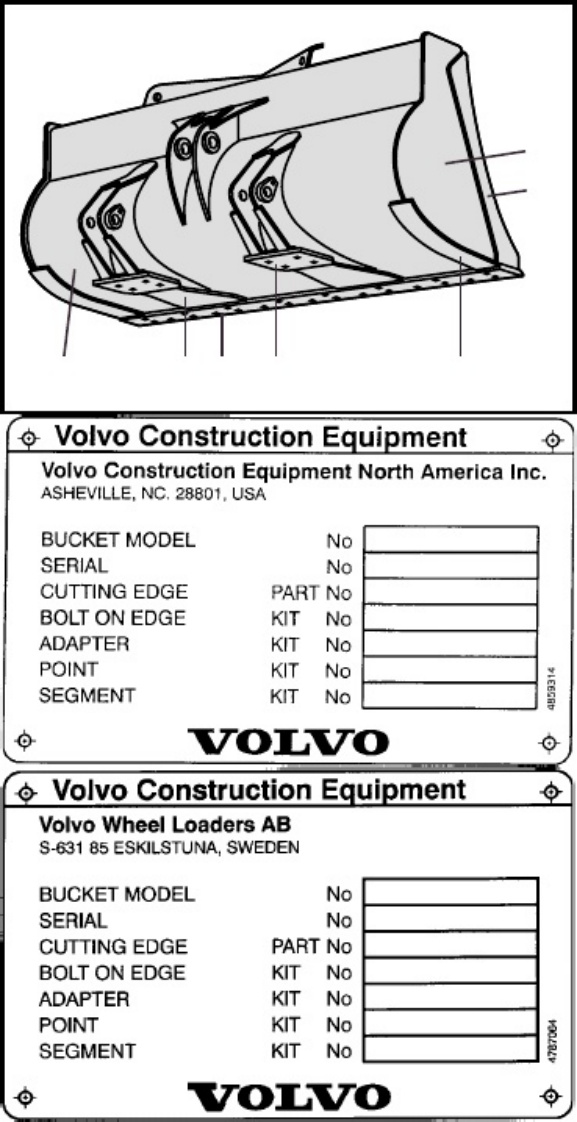 Sample 3 of Volvo CE L120E Loader Attachments Technical Manual [PDF]