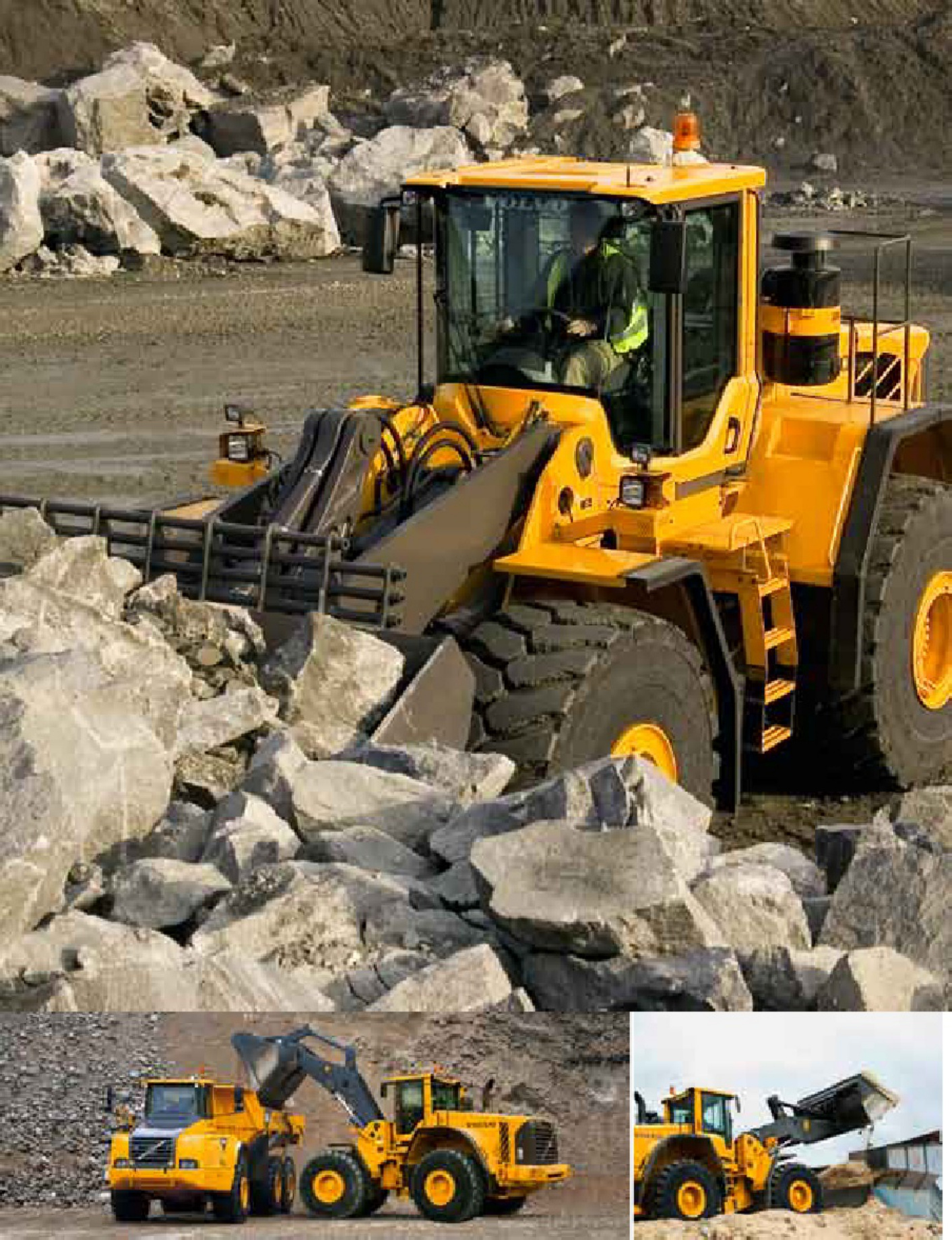 Sample 4 of Volvo CE L150F L180F L220F Specs Overview Technical Manual [PDF]