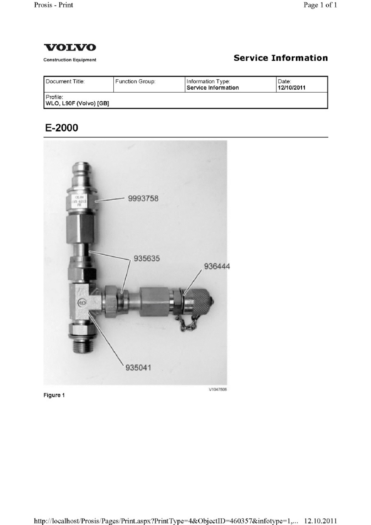 Sample 4 of Volvo CE L90F Workshop Service Manual [PDF]