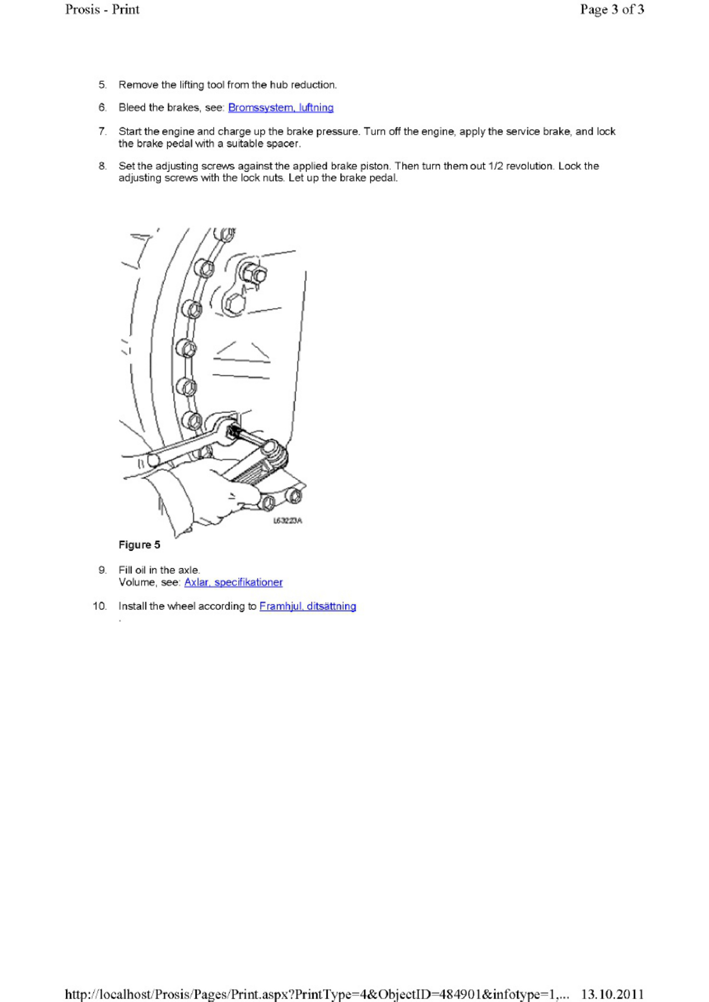 Sample 6 of Volvo CE L70F Wheel Loader Service Manual [PDF]