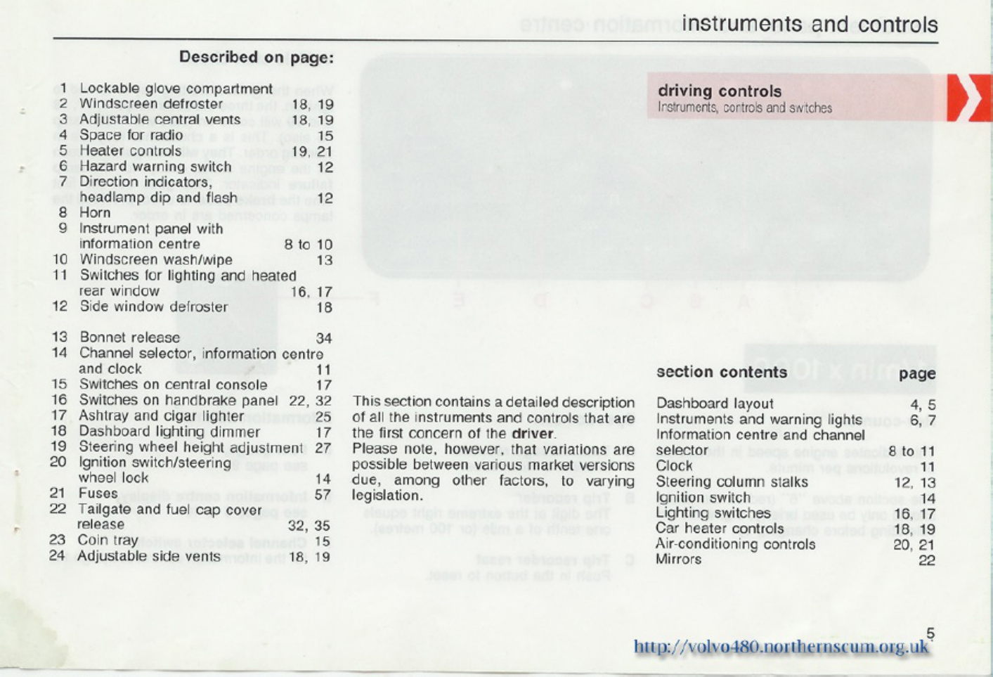 Sample 3 of Volvo CE Manual Volvo 480 1989_995810846 Technical Manual [PDF]
