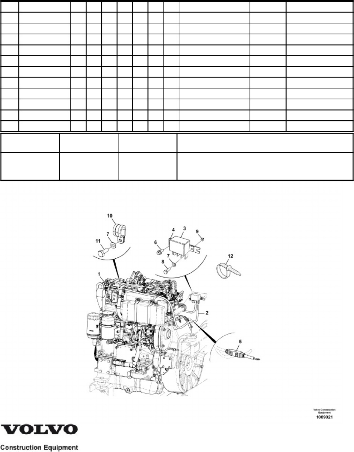 Volvo CE MCT135C Skid Steer Loader Parts Catalog [PDF] sample cover