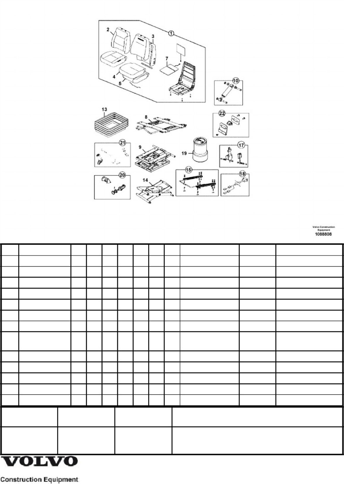Sample 6 of Volvo CE MCT135C Skid Steer Loader Parts Catalog [PDF]