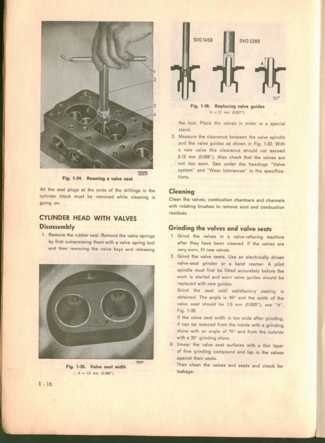 Sample 8 of Volvo CE P1800 Workshop Service Manual [PDF]