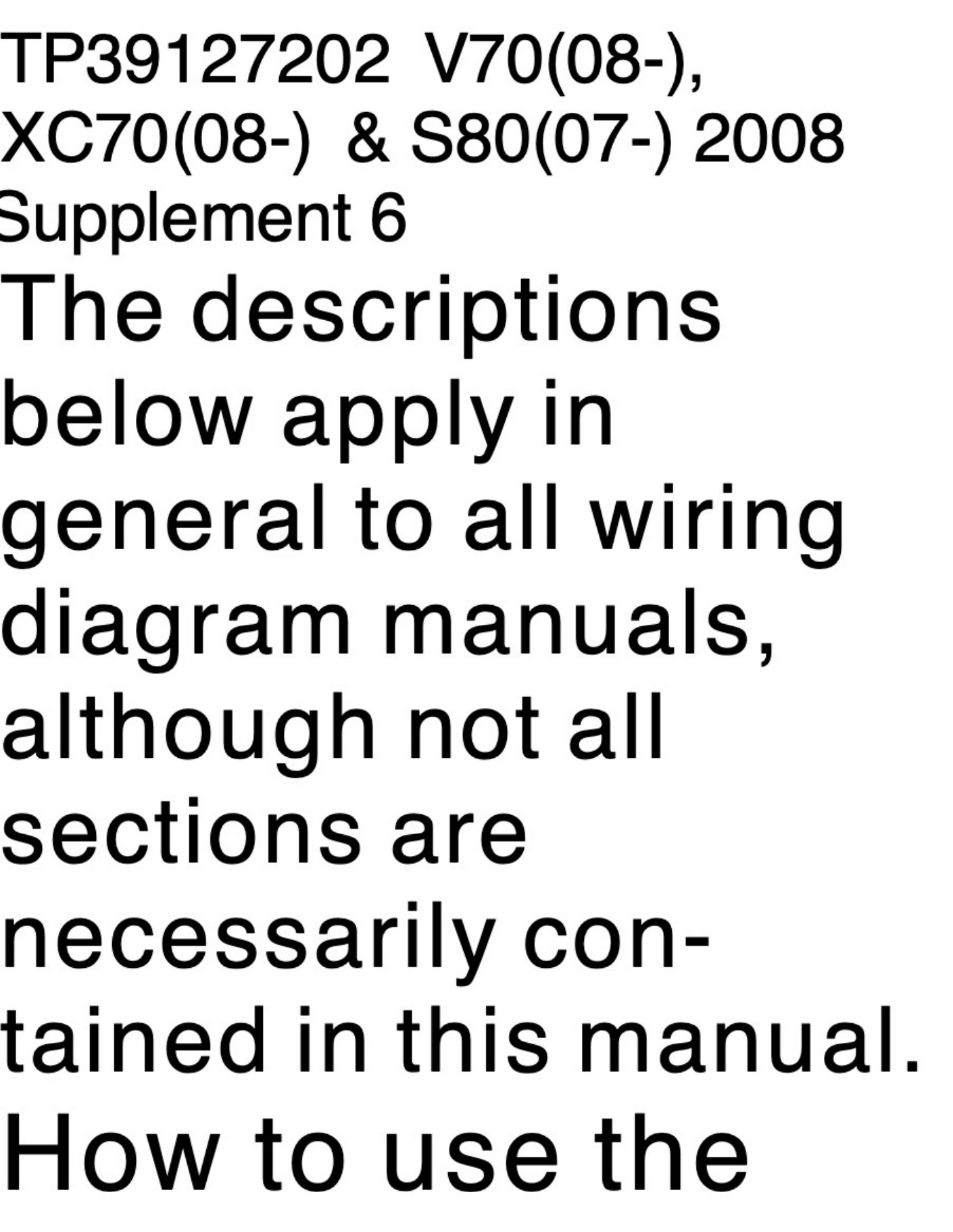 Sample 2 of Volvo CE P3 Wiring Diagrams Complete Electrical Wiring Schematic & System Diagram [PDF]