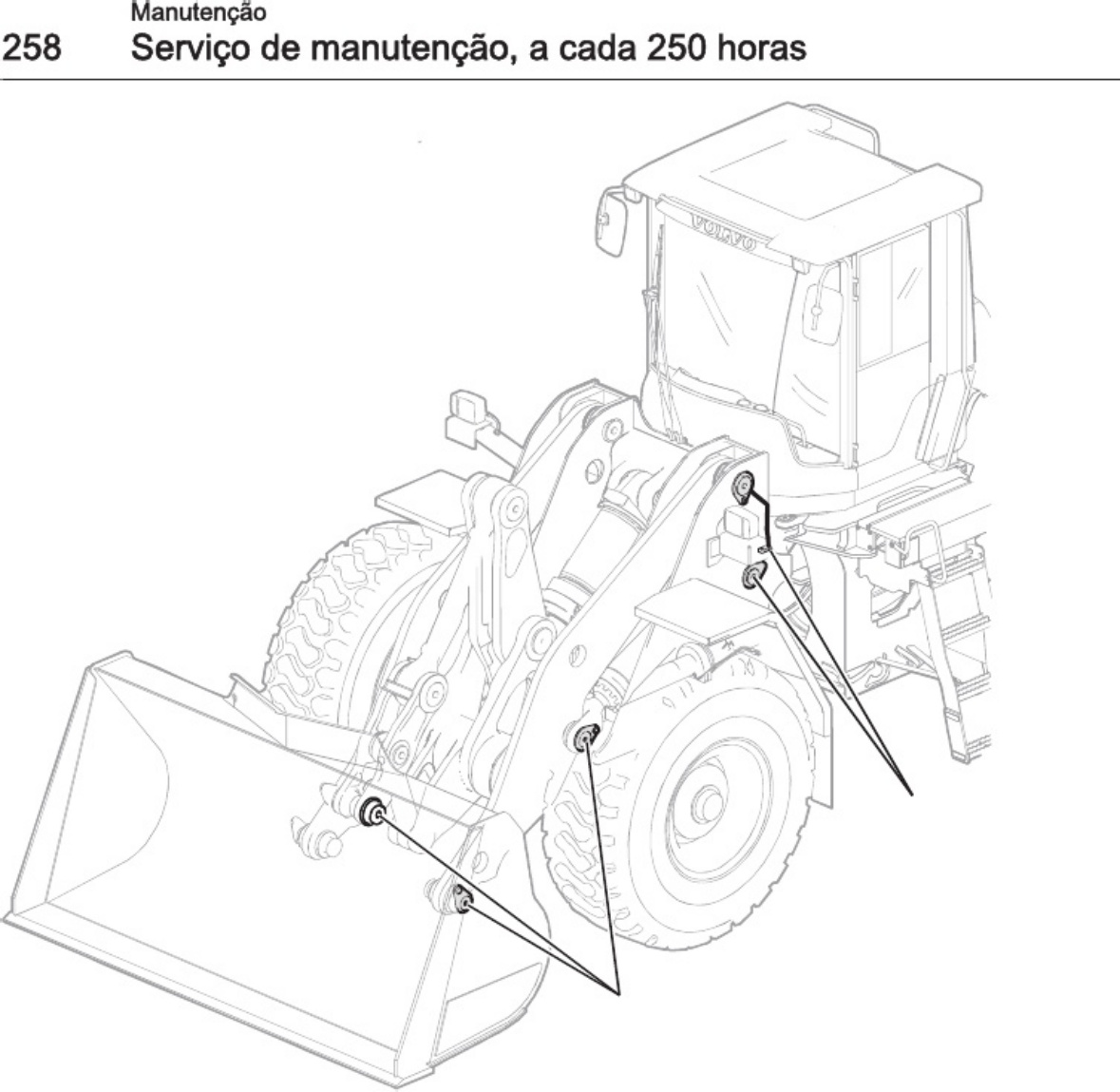 Sample 6 of Volvo CE P Carregadeira VOLVO L60 L70 e L90H Technical Manual [PDF]