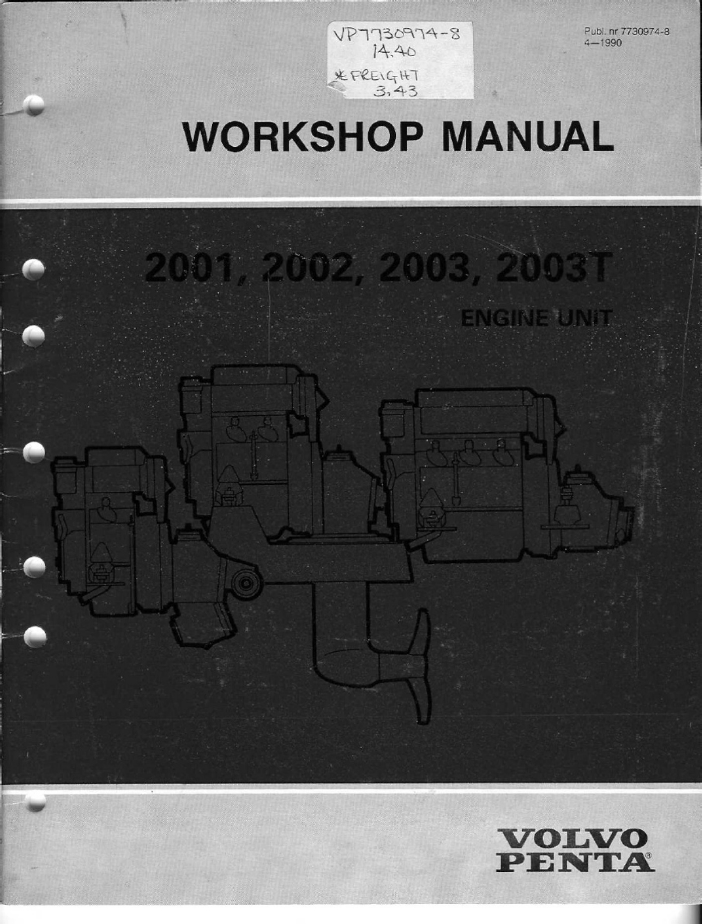 Sample 3 of Volvo CE Penta 2001-2003 Workshop Service Manual [PDF]