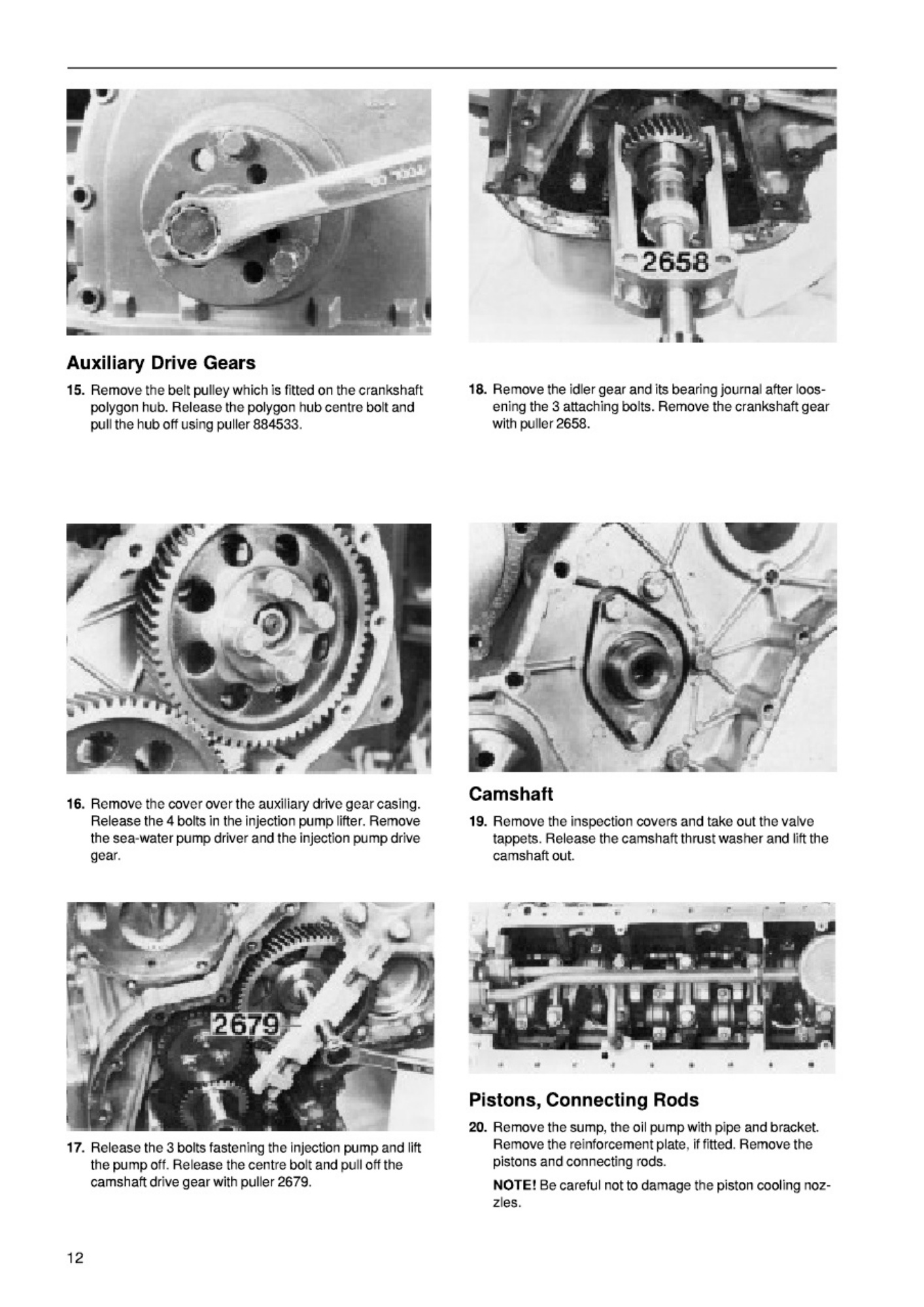 Sample 5 of Volvo CE Penta 40 Series Engine Workshop Service Manual [PDF]
