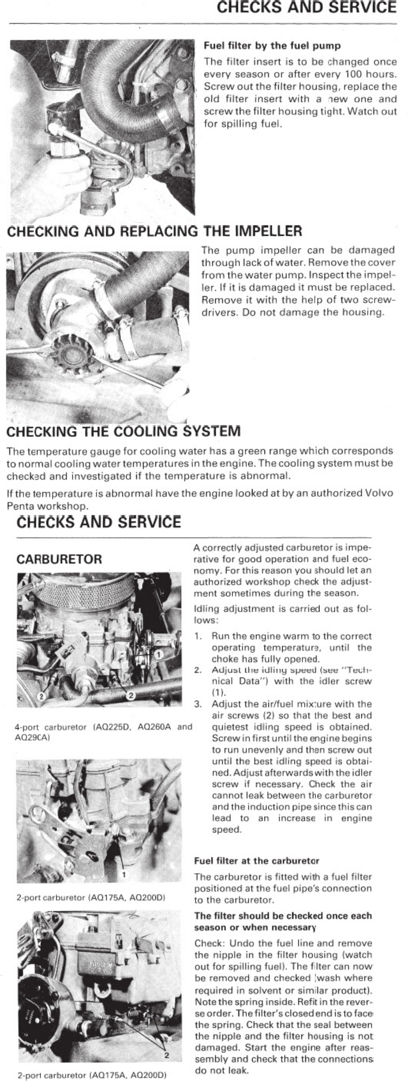 Sample 5 of Volvo CE Penta AQ175-AQ290 Operator Technical Manual [PDF]