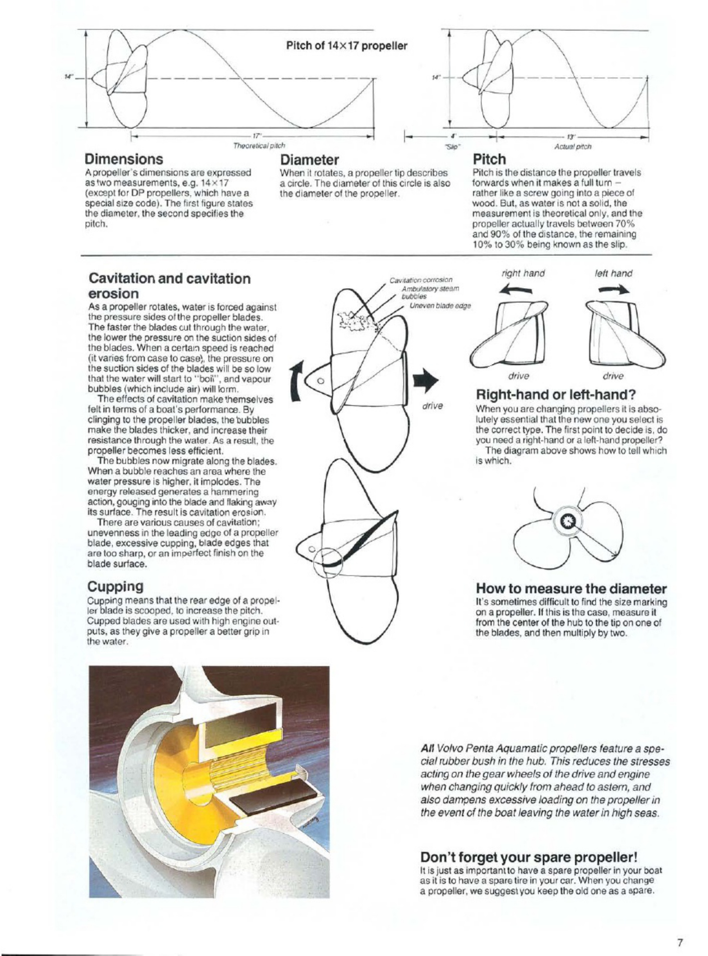 Sample 8 of Volvo CE Penta AQ175-AQ290 Operator Technical Manual [PDF]