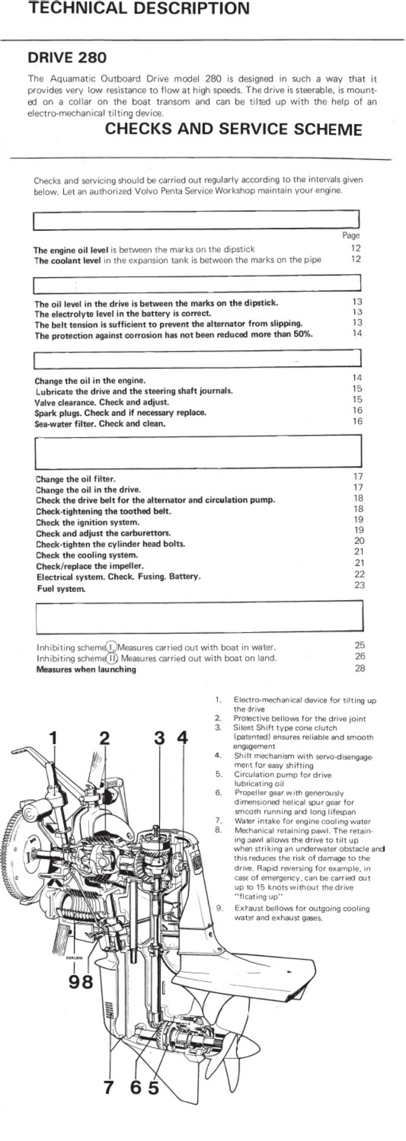 Sample 5 of Volvo CE Penta AQ 140_280 Instruction Technical Manual [PDF]