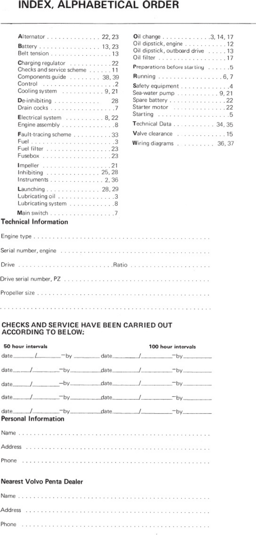 Sample 8 of Volvo CE Penta AQ 140_280 Instruction Technical Manual [PDF]