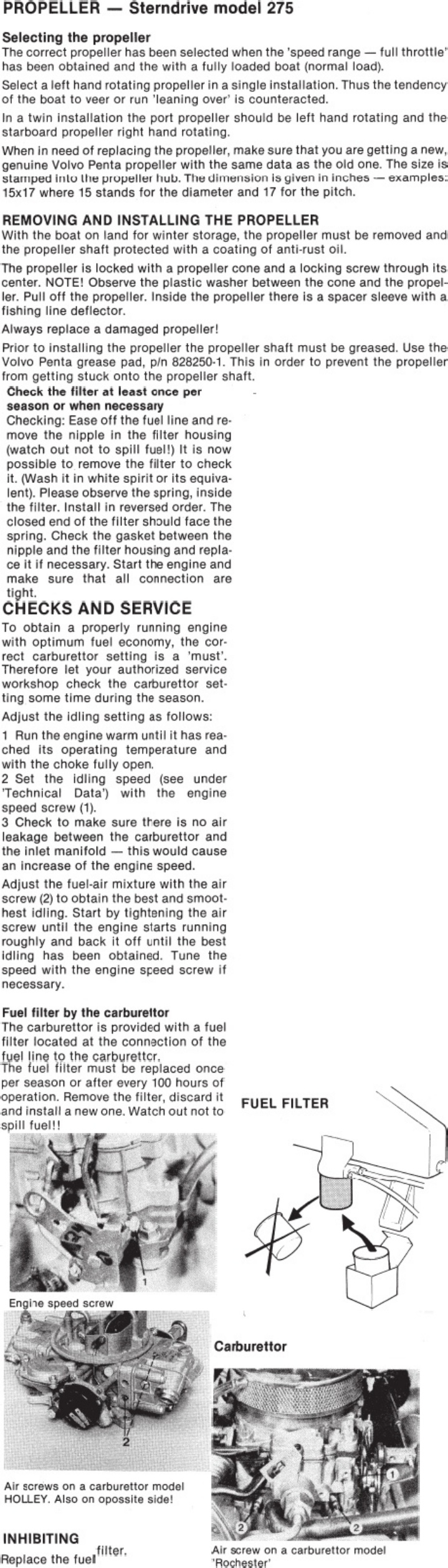 Sample 8 of Volvo CE Penta AQ Series Operator Technical Manual [PDF]