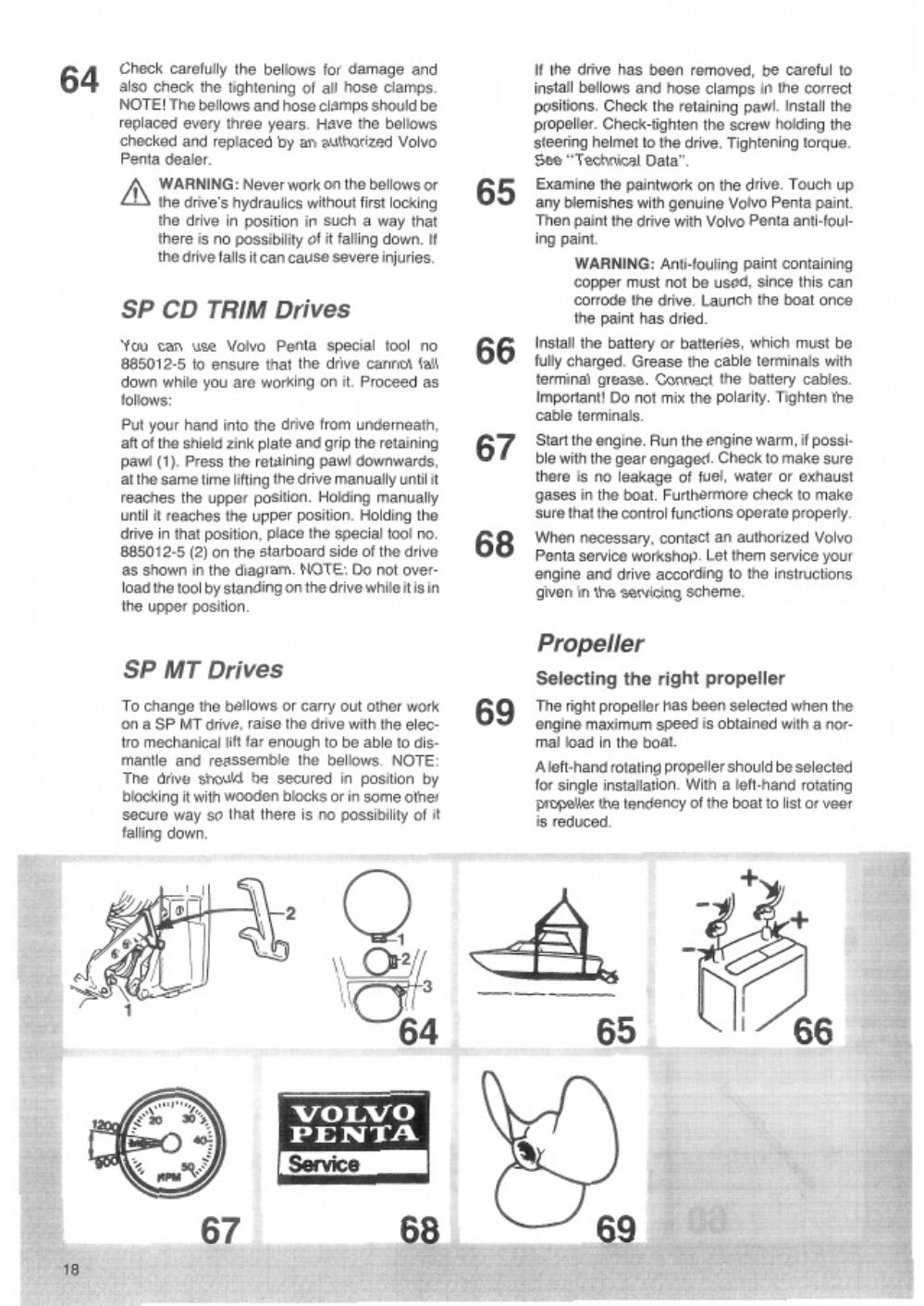 Volvo CE Penta AQ Series Operator Technical Manual [PDF] sample cover