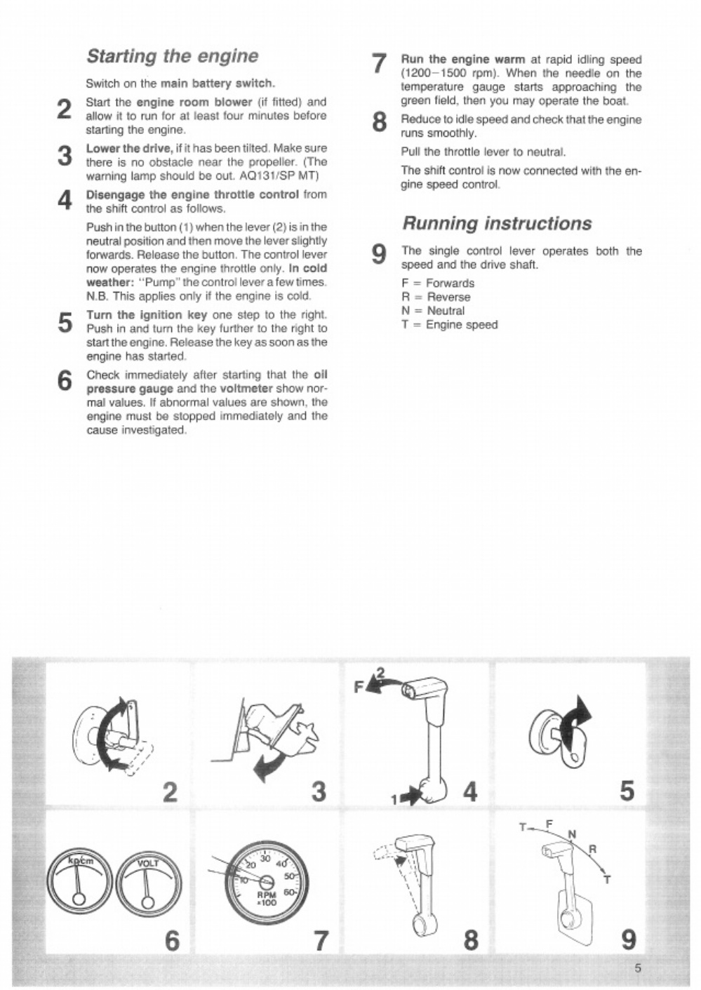 Sample 5 of Volvo CE Penta AQ Series Operator Technical Manual [PDF]