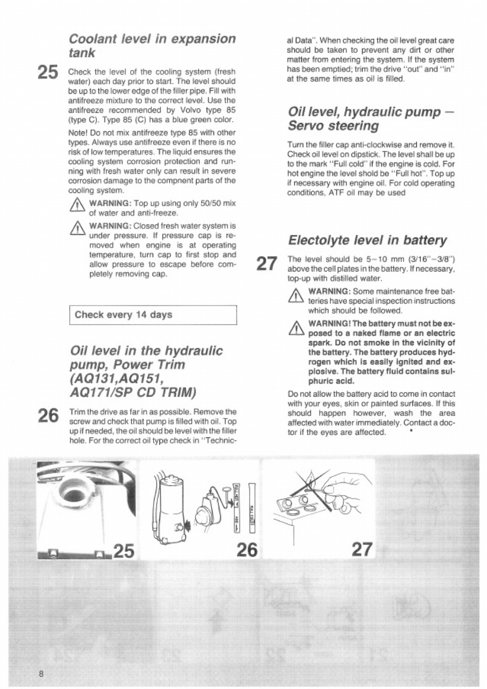 Sample 6 of Volvo CE Penta AQ Series Operator Technical Manual [PDF]