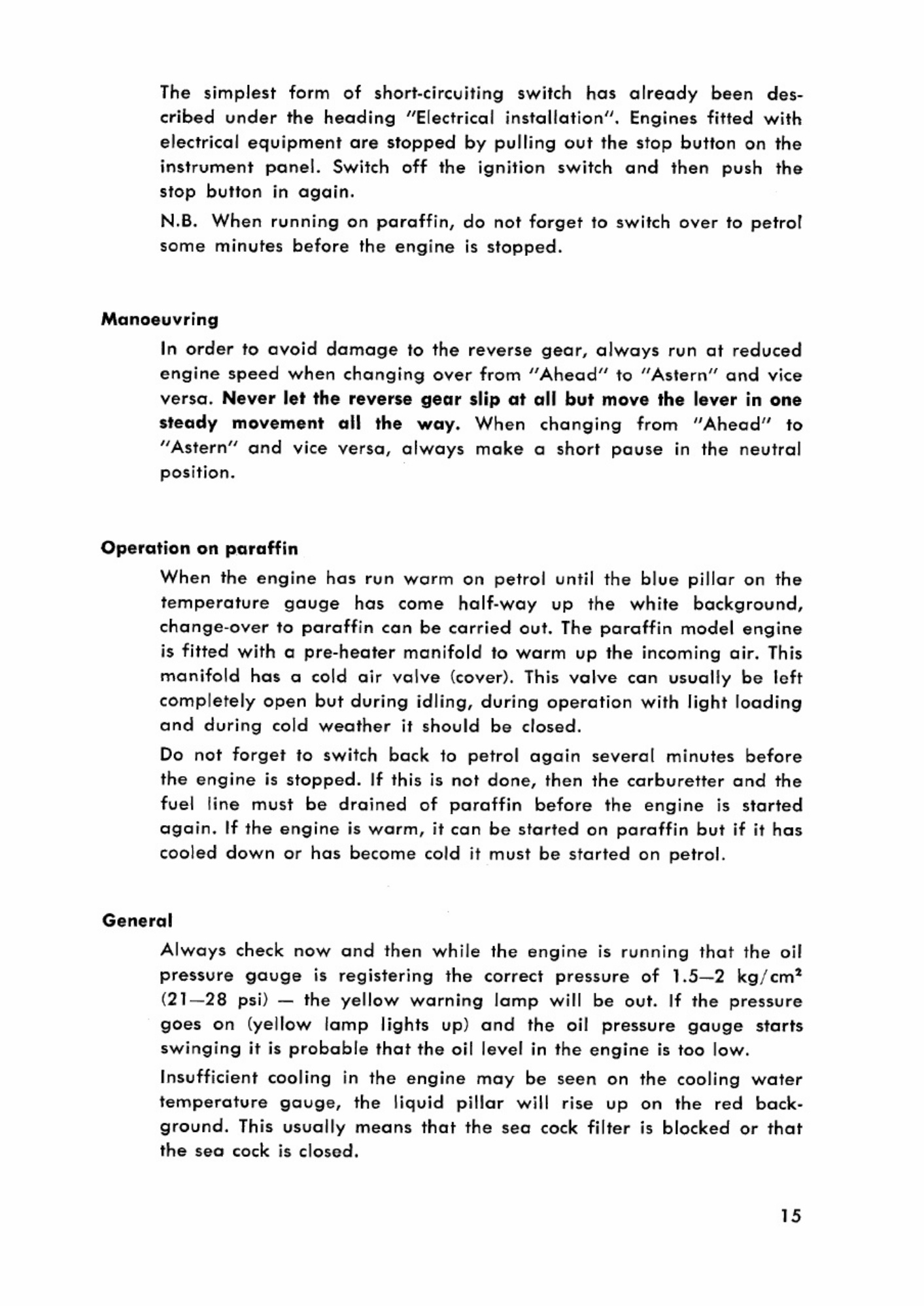 Sample 6 of Volvo CE Penta C23 Operator s Technical Manual [PDF]