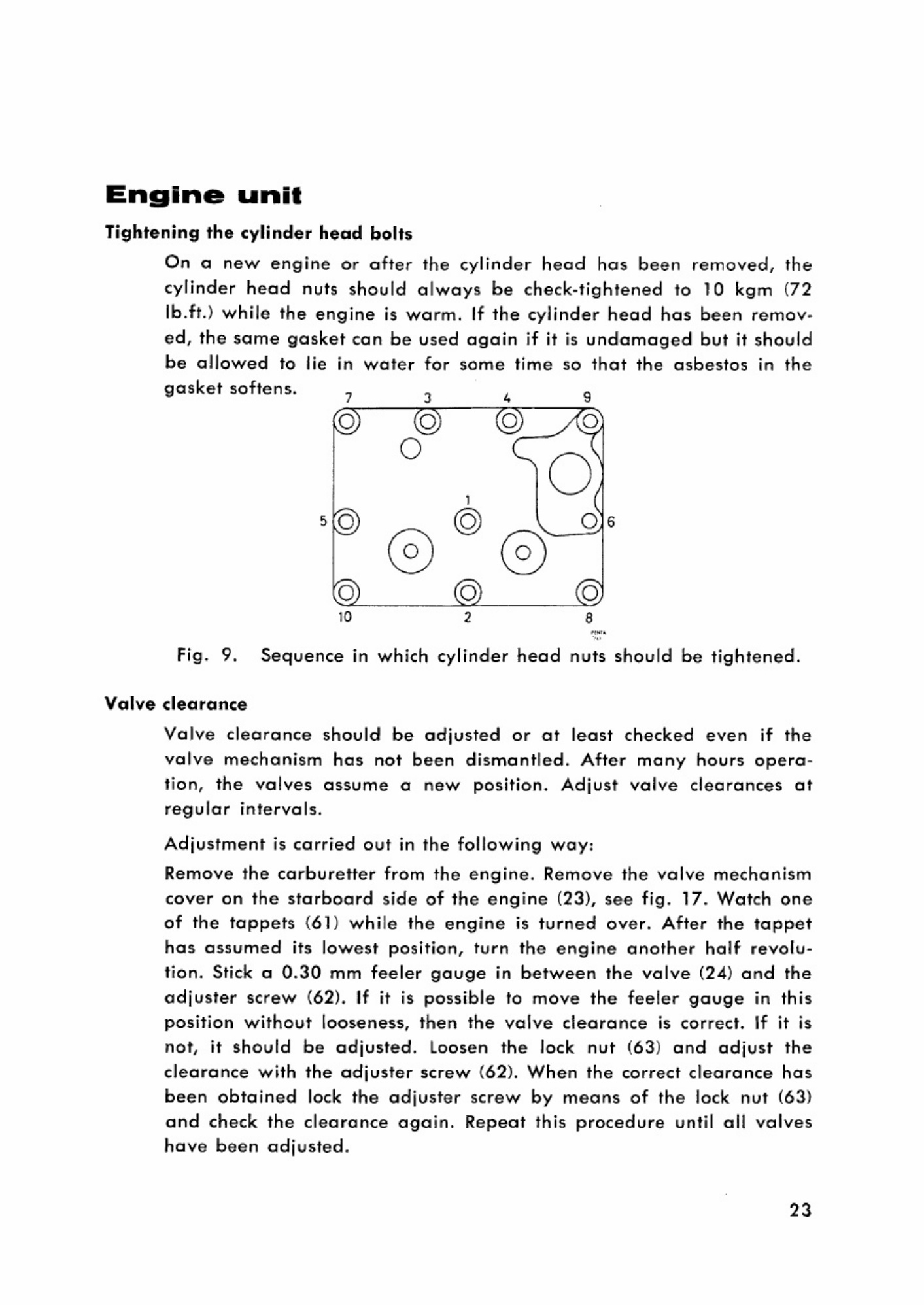 Sample 7 of Volvo CE Penta C23 Operator s Technical Manual [PDF]