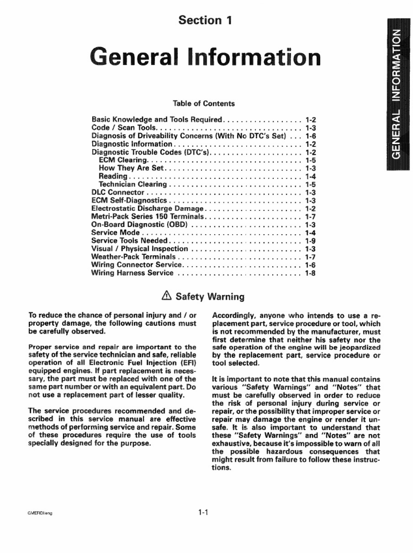 Sample 6 of Volvo CE Penta Efi Diagnostic GM Workshop Service Manual [PDF]