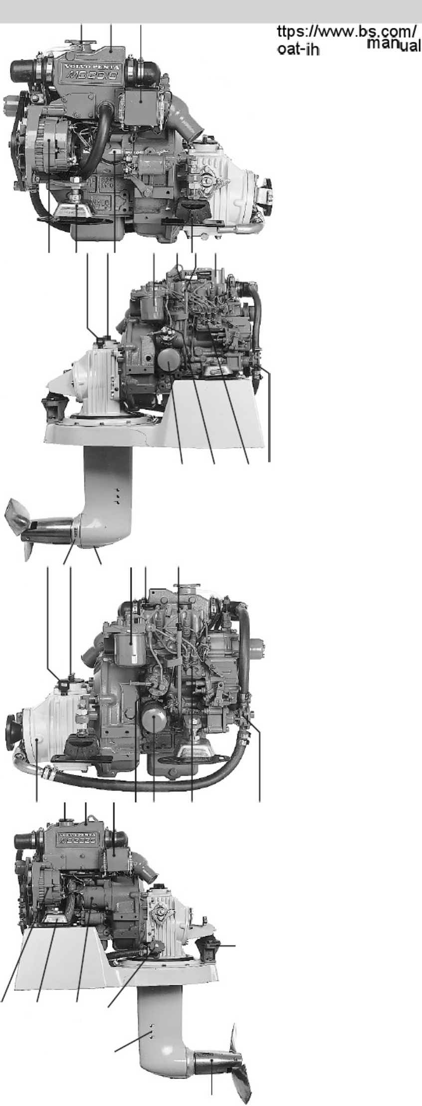 Volvo CE Penta Engine Instruction Technical Manual [PDF] cover