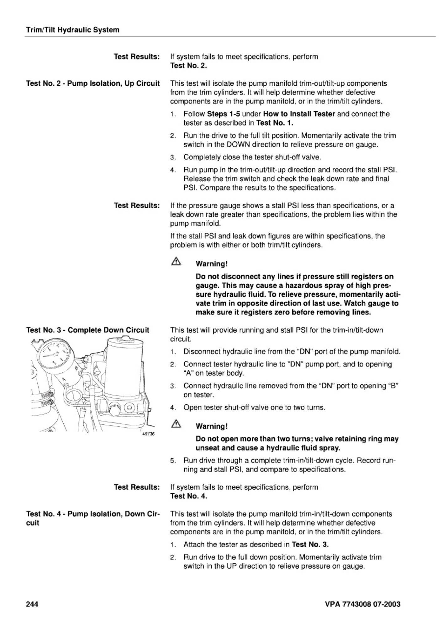 Volvo CE Penta SX and DP-S SternDrive Workshop Service Manual [PDF] sample cover