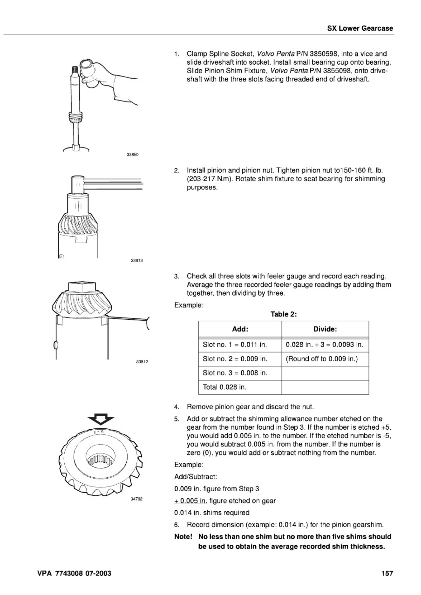 Sample 5 of Volvo CE Penta SX and DP-S SternDrive Workshop Service Manual [PDF]