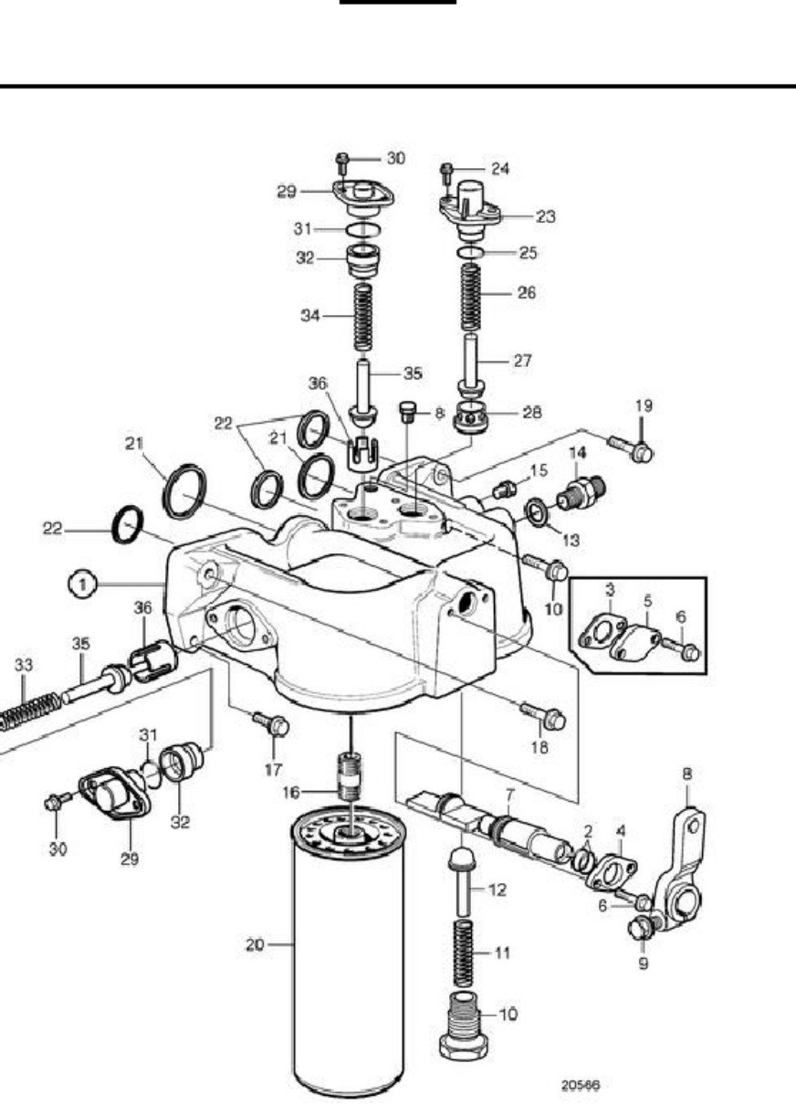 Sample 3 of Volvo CE Penta TAD1631GE Parts Catalog [PDF]
