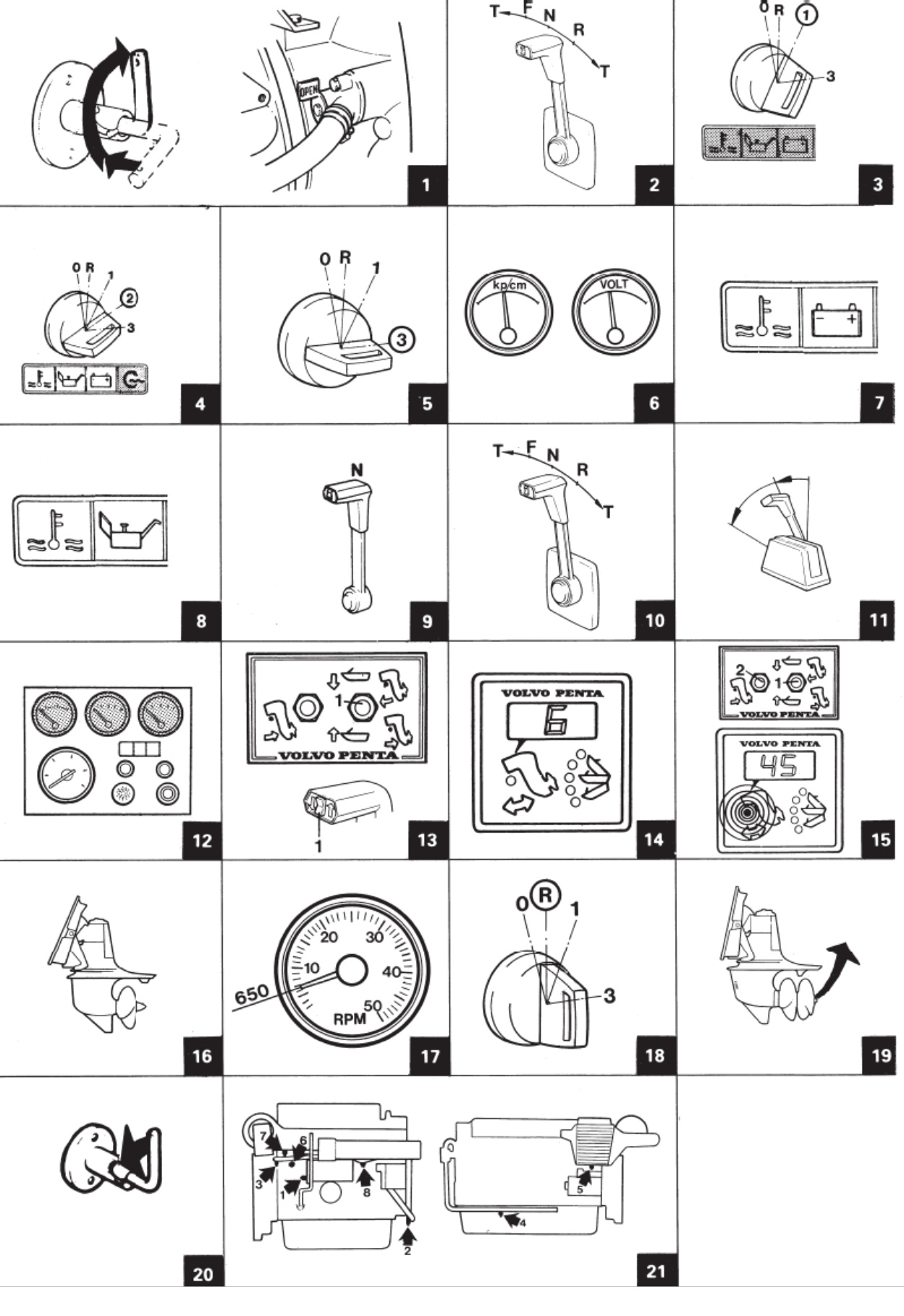 Sample 4 of Volvo CE Penta TAMD 41A Operator s Technical Manual [PDF]