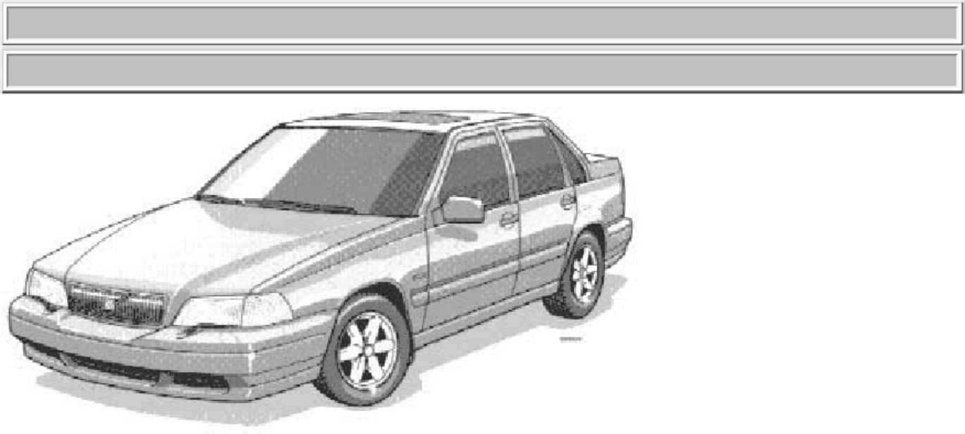 Volvo CE s70 v70 Owners Technical Manual [PDF] cover