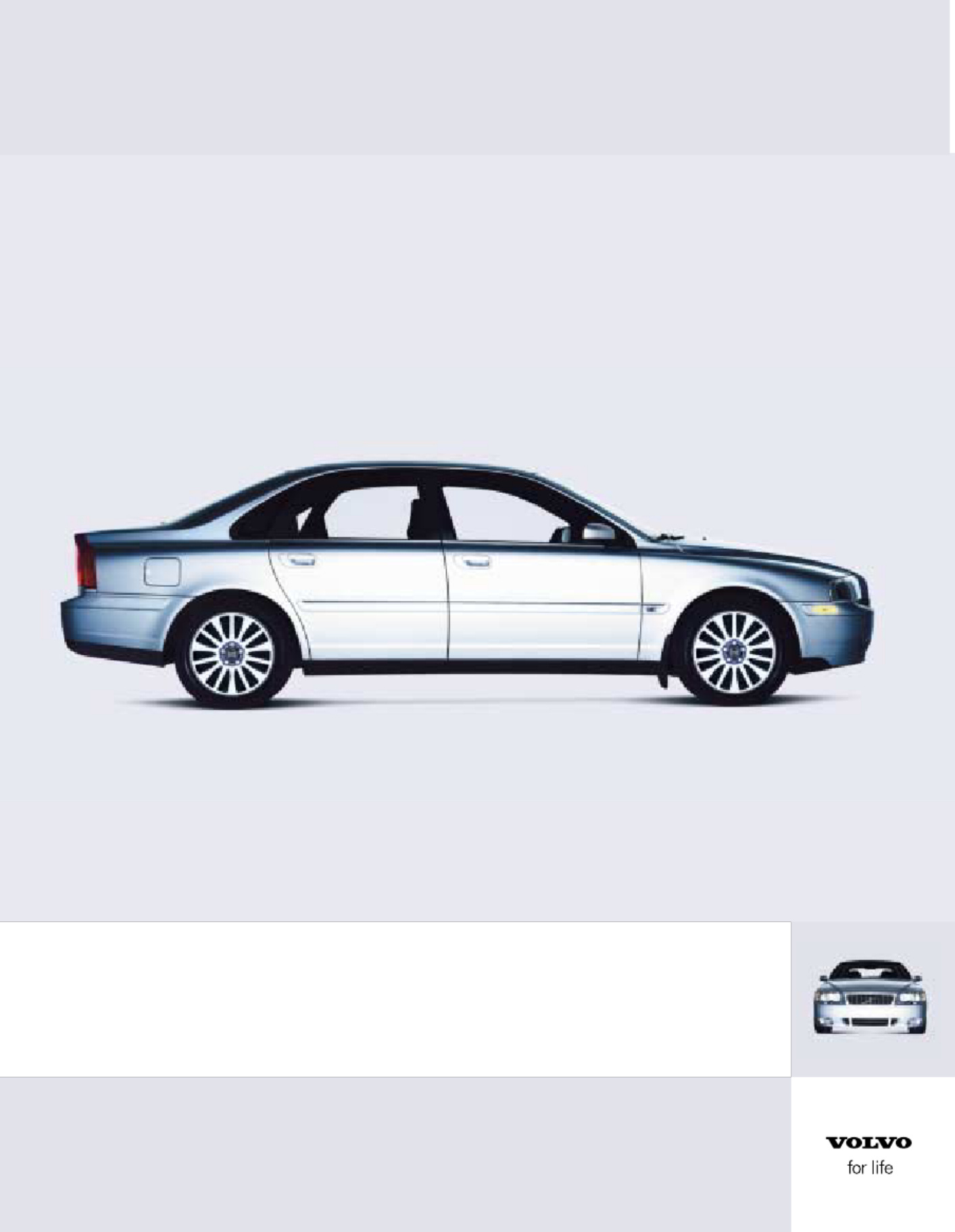 Sample 3 of Volvo CE S80_ Luxury Sedan Overview Technical Manual [PDF]