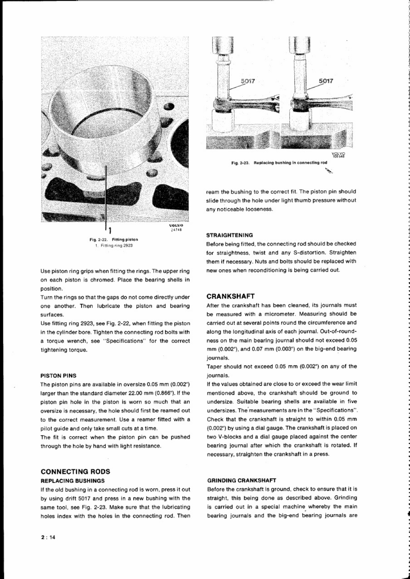 Sample 3 of Volvo CE Service 164 1975 Technical Manual [PDF]