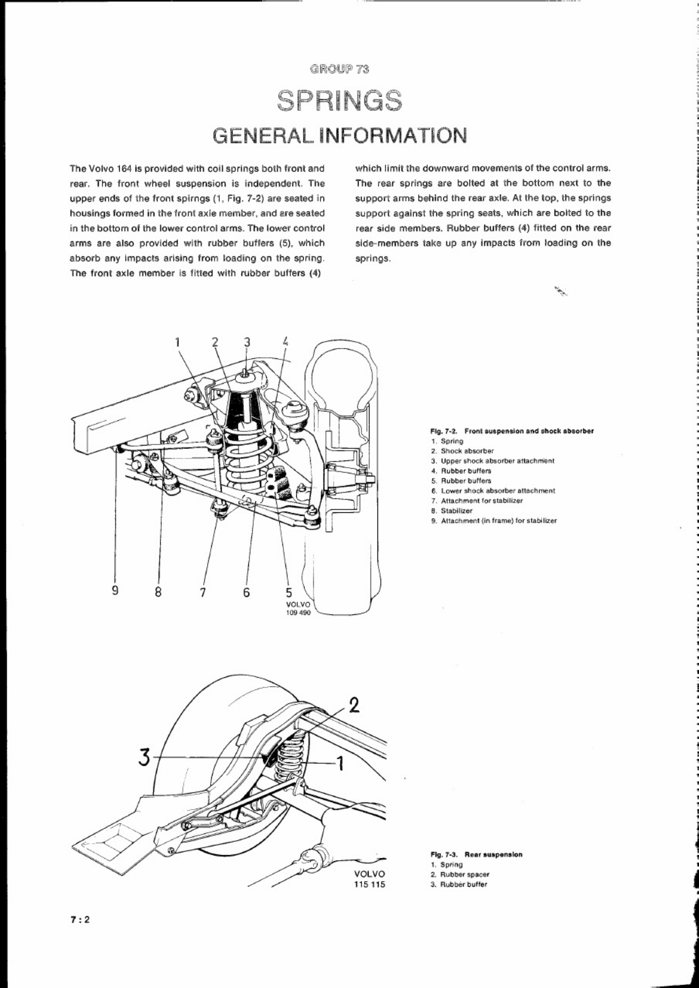 Sample 7 of Volvo CE Service 164 1975 Technical Manual [PDF]