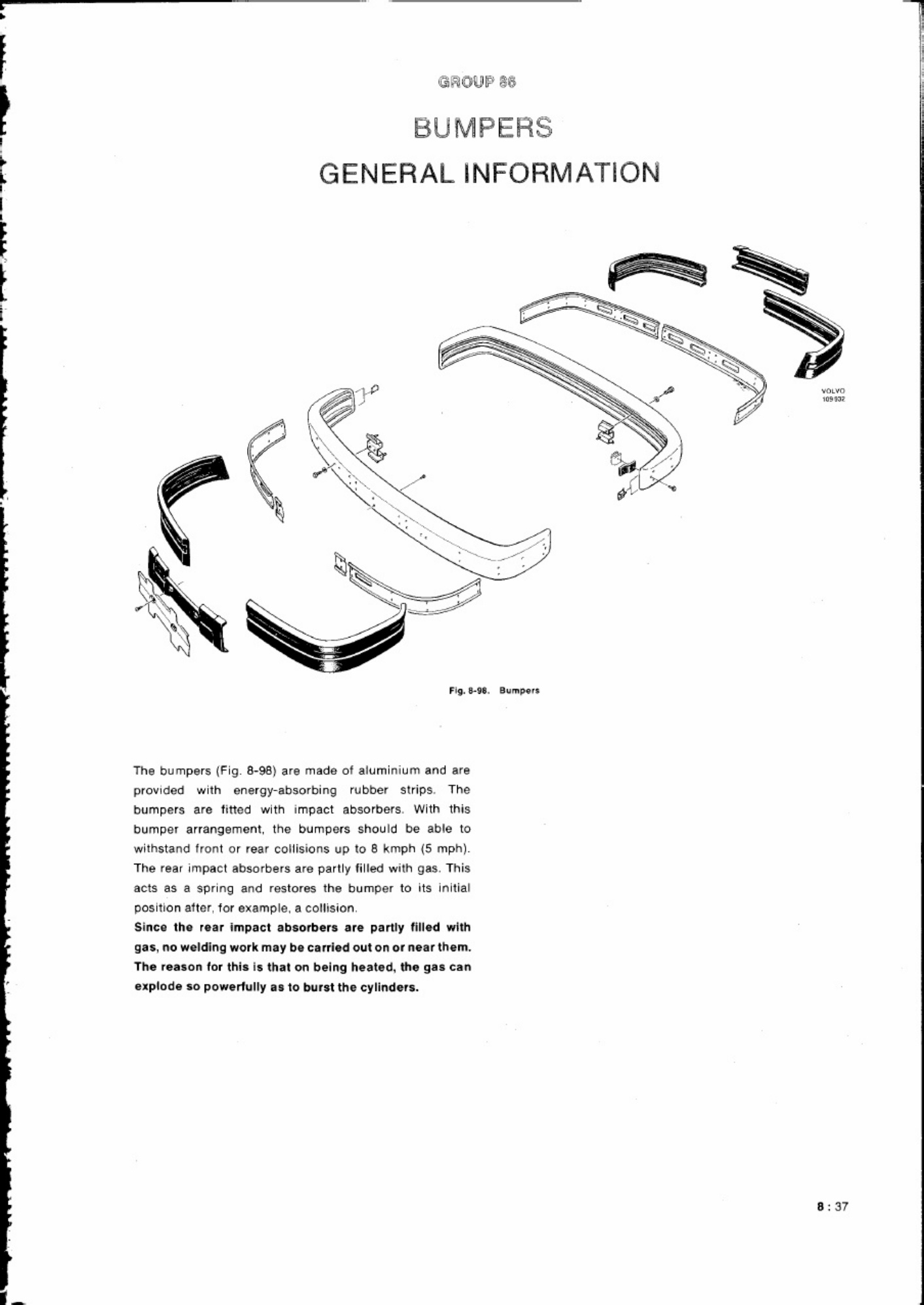 Sample 8 of Volvo CE Service 164 1975 Technical Manual [PDF]