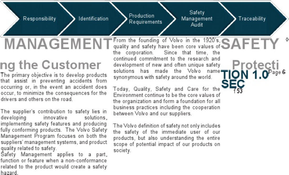 Sample 4 of Volvo CE Supplier Quality Assurance Technical Manual [PDF]