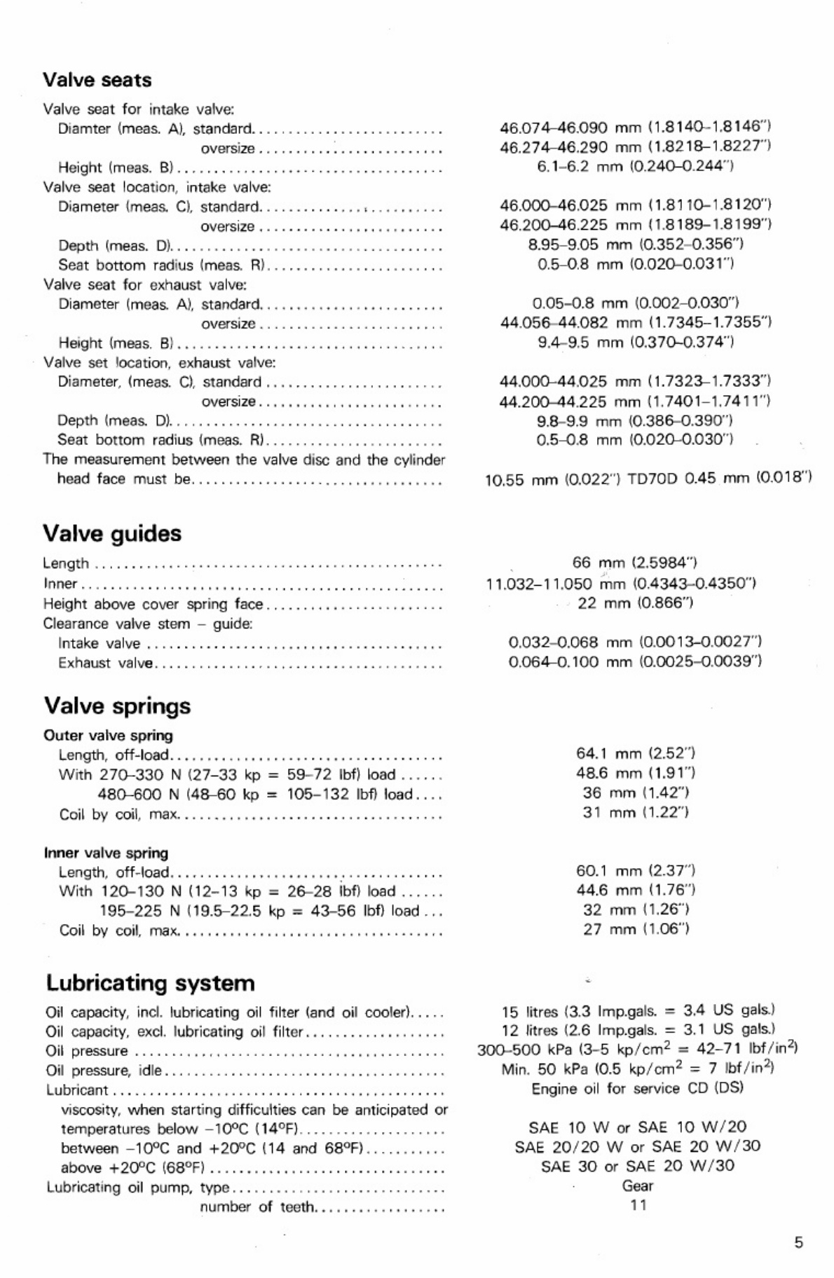 Sample 2 of Volvo CE TD70 Engine Technical Manual [PDF]